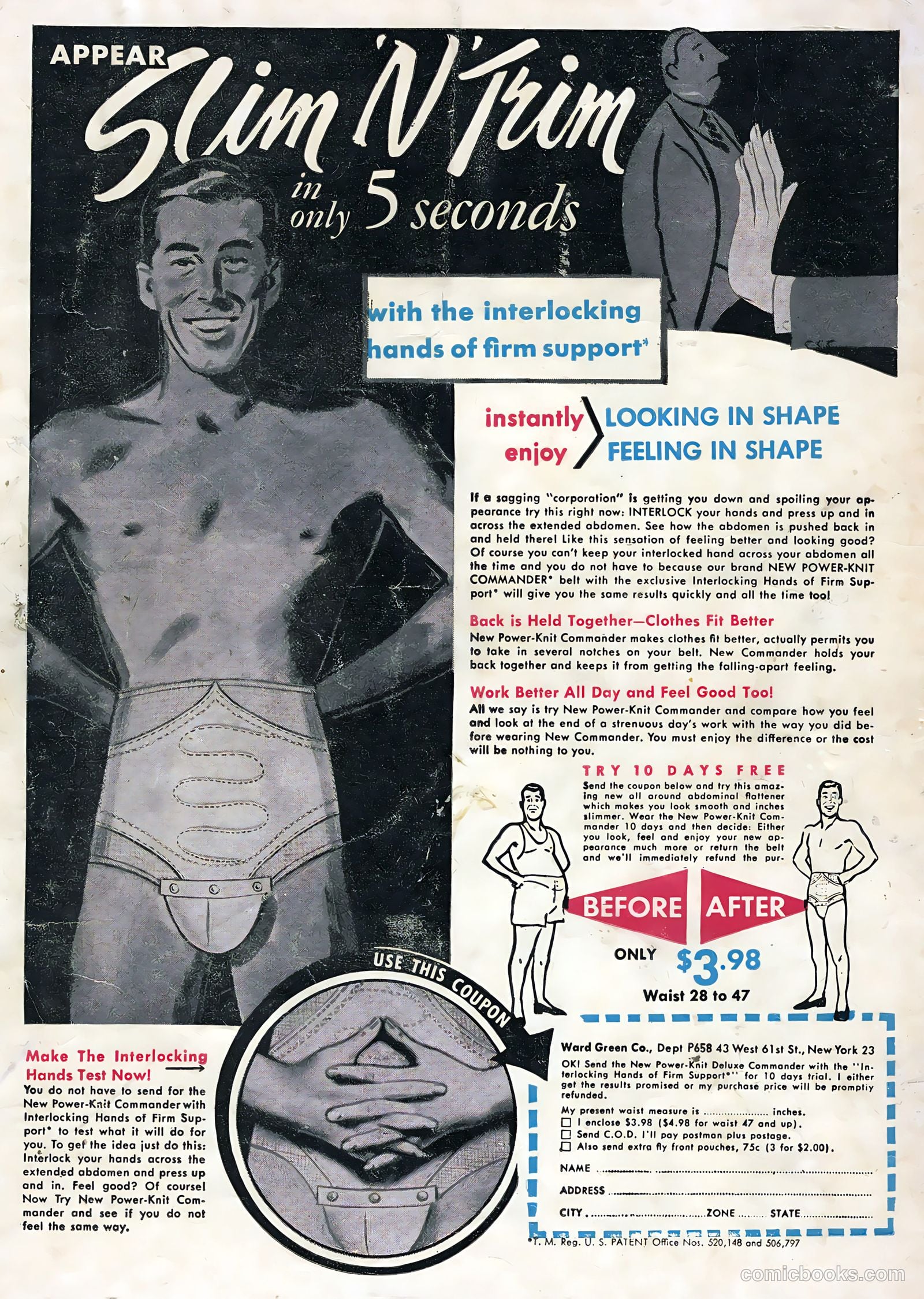 Soldier and Marine Comics #15 (1955) — page 36 of 36