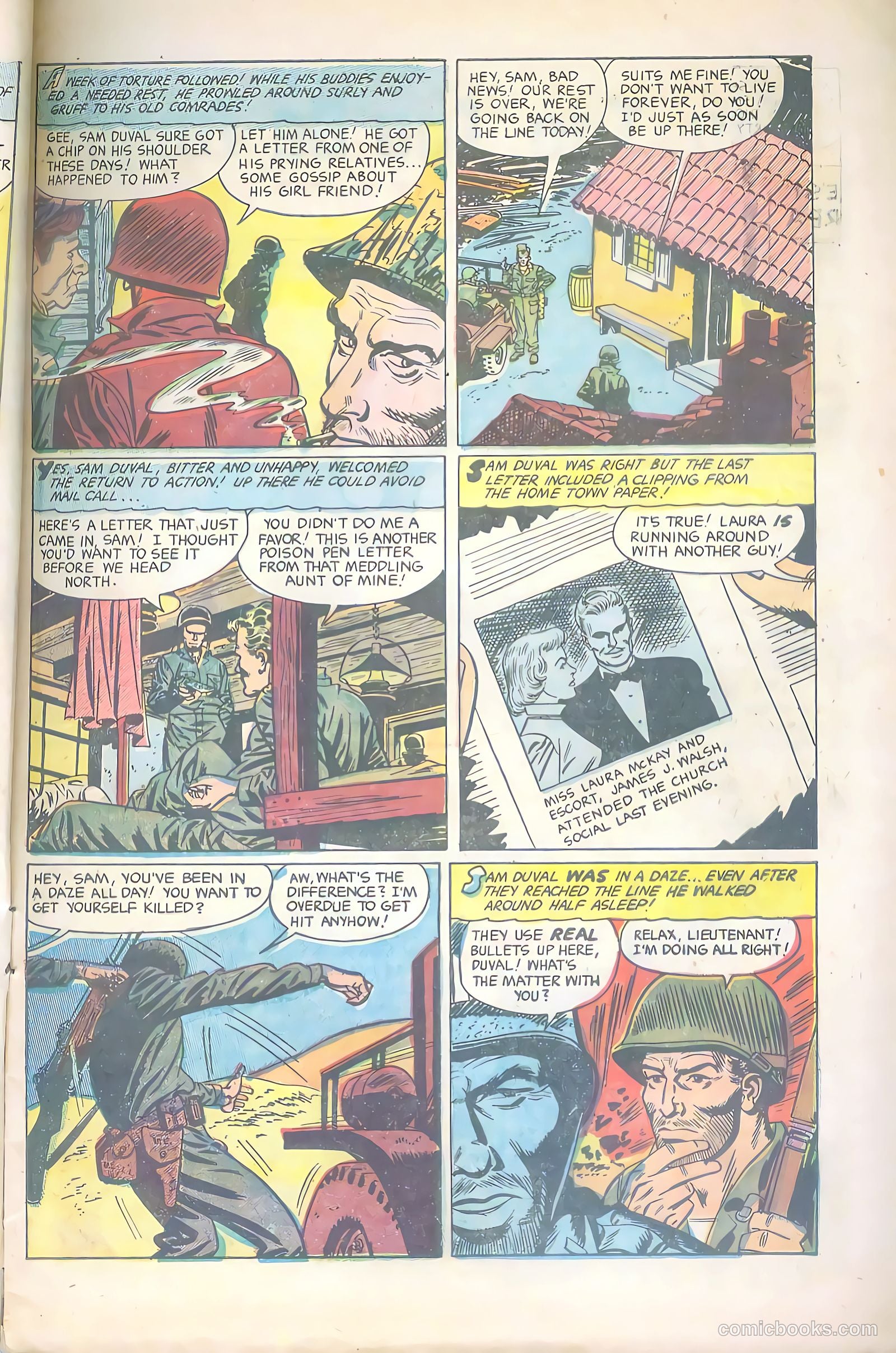 Soldier and Marine Comics #9 (1956) — page 5 of 36