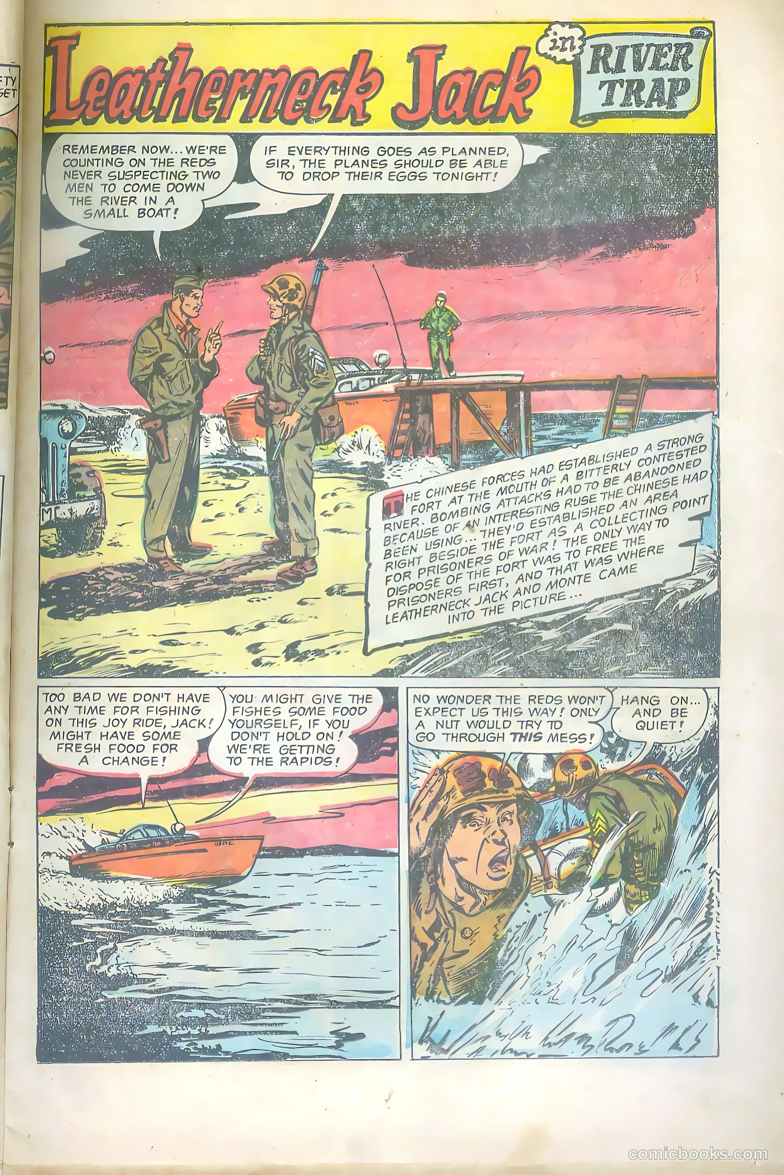 Soldier and Marine Comics #9 (1956) — page 11 of 36