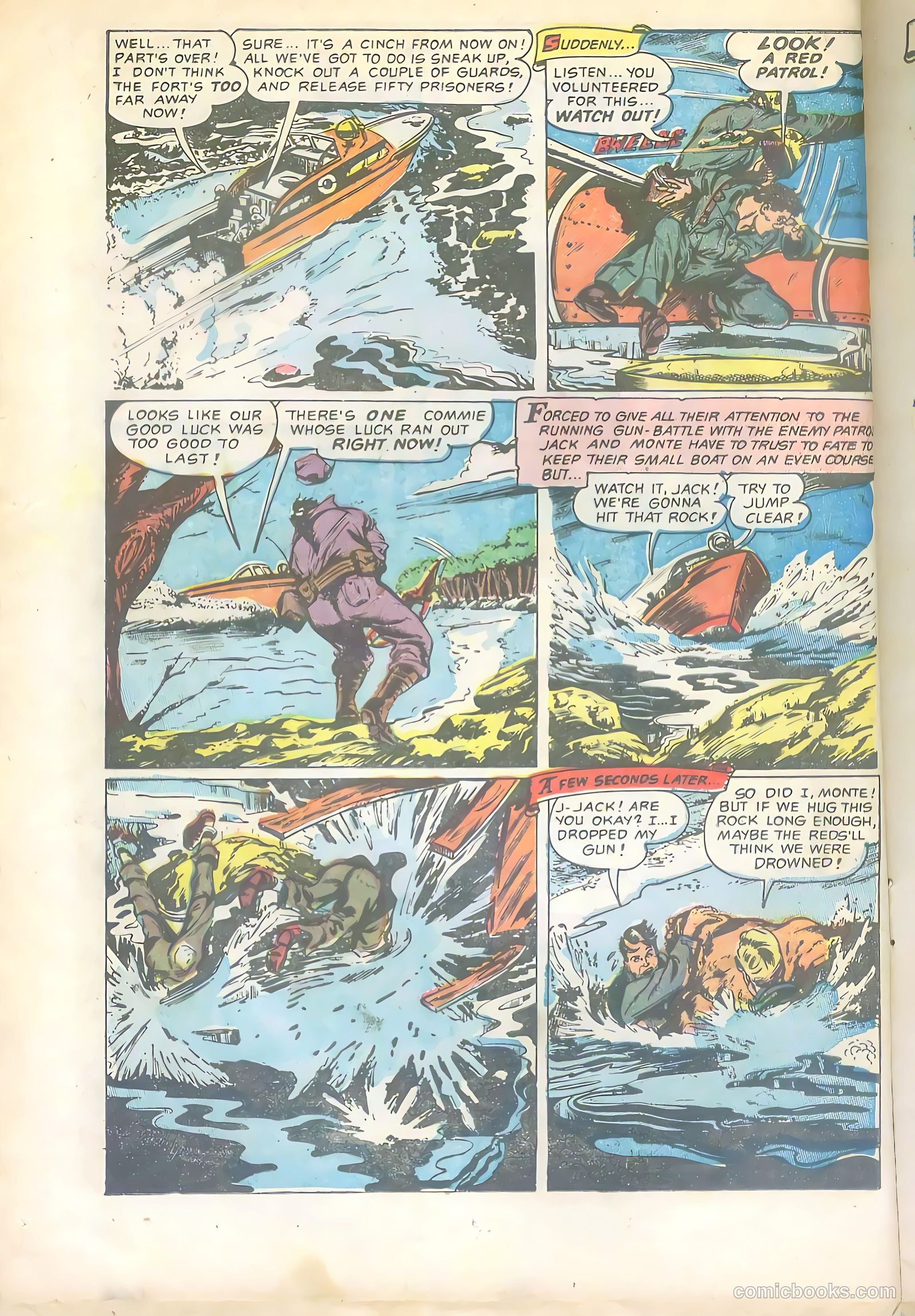 Soldier and Marine Comics #9 (1956) — page 12 of 36