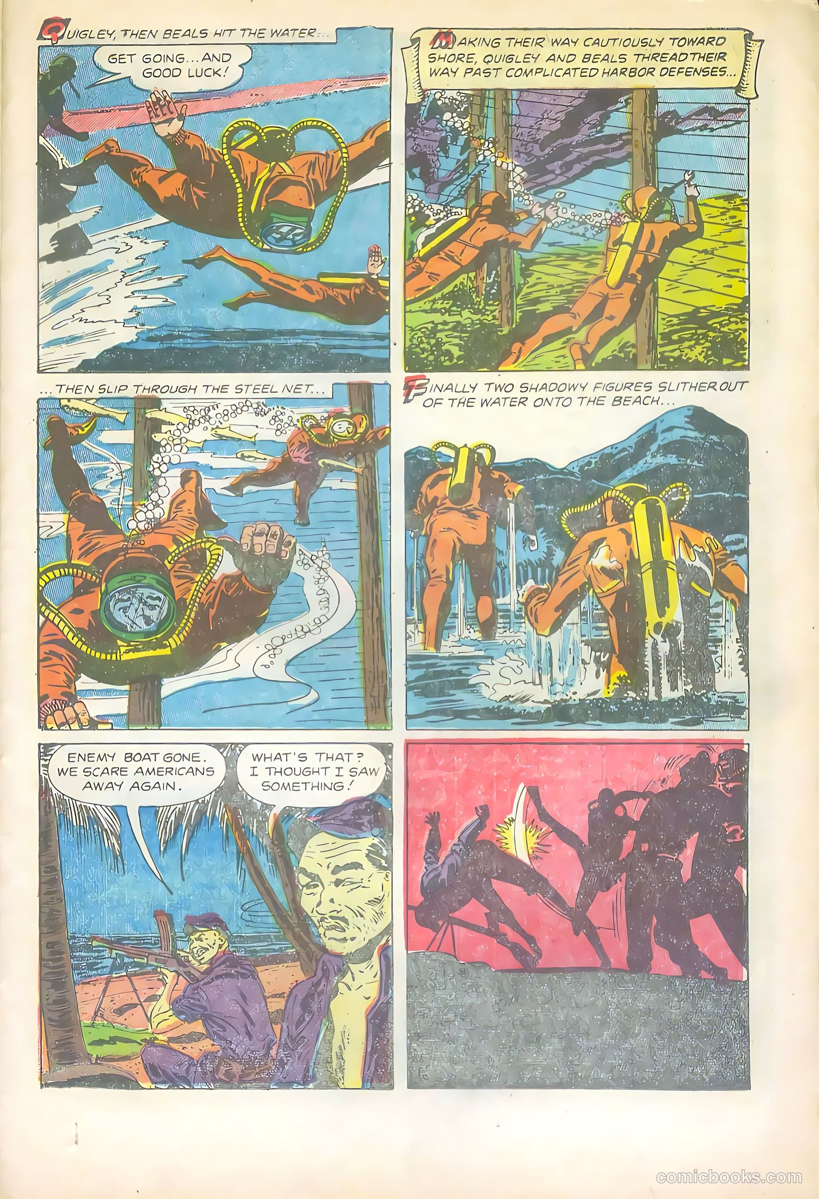 Soldier and Marine Comics #9 (1956) — page 23 of 36