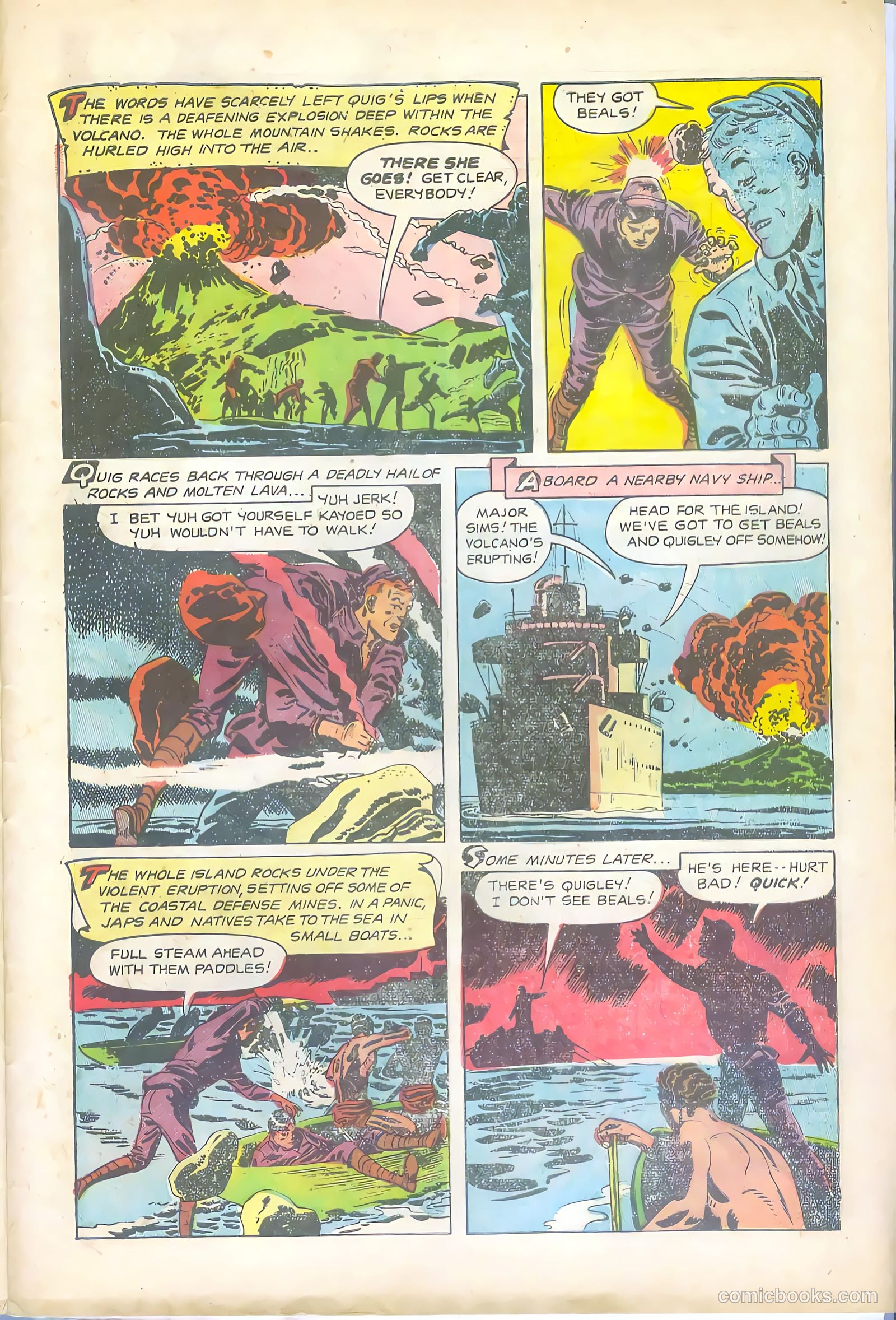 Soldier and Marine Comics #9 (1956) — page 27 of 36