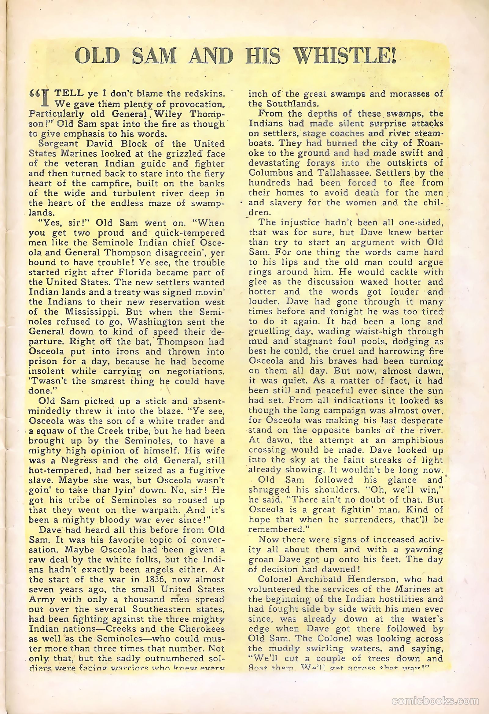 Soldier and Marine Comics #9 (1956) — page 29 of 36