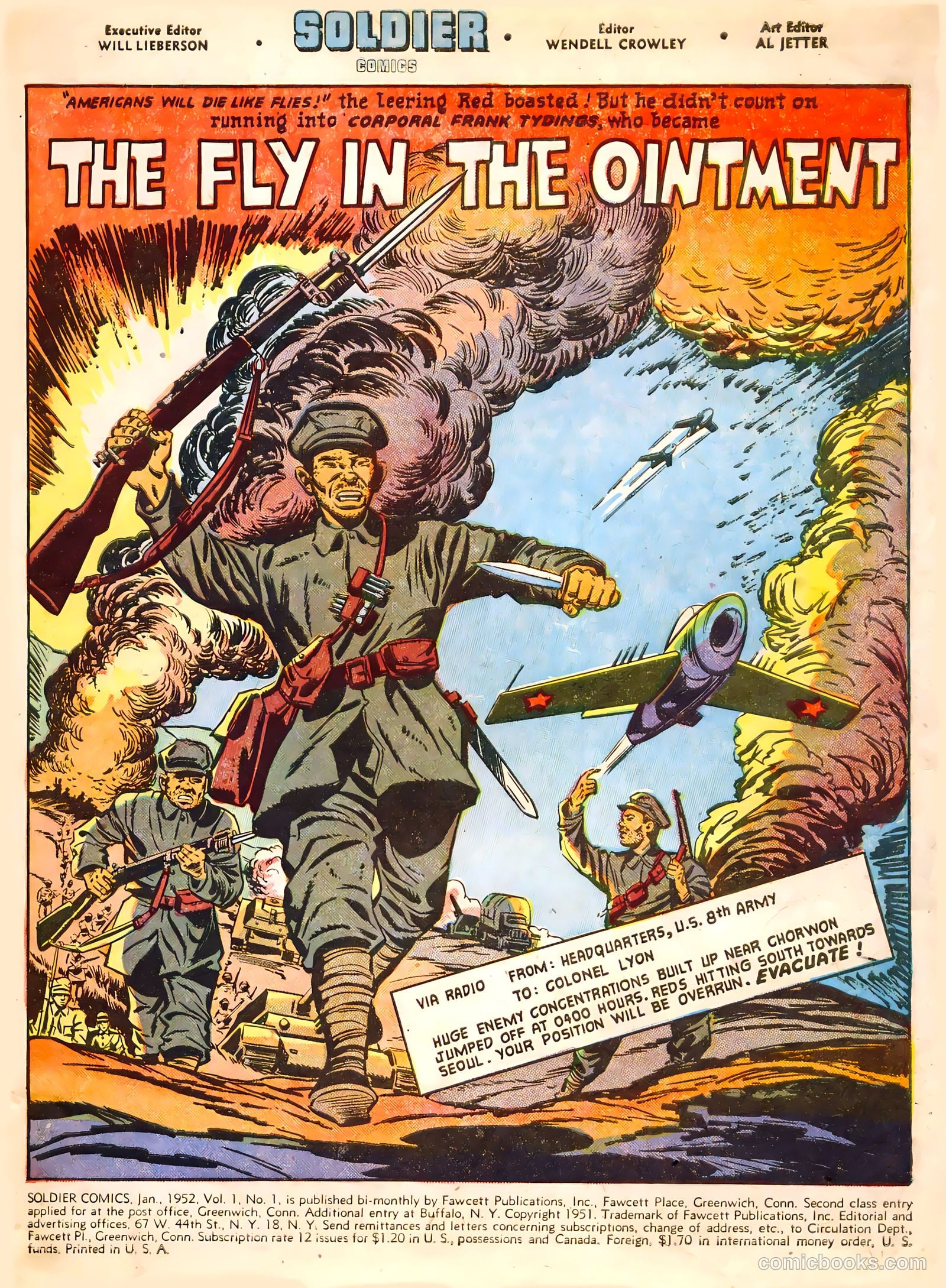 Soldier Comics #1 (1952) — page 3 of 37