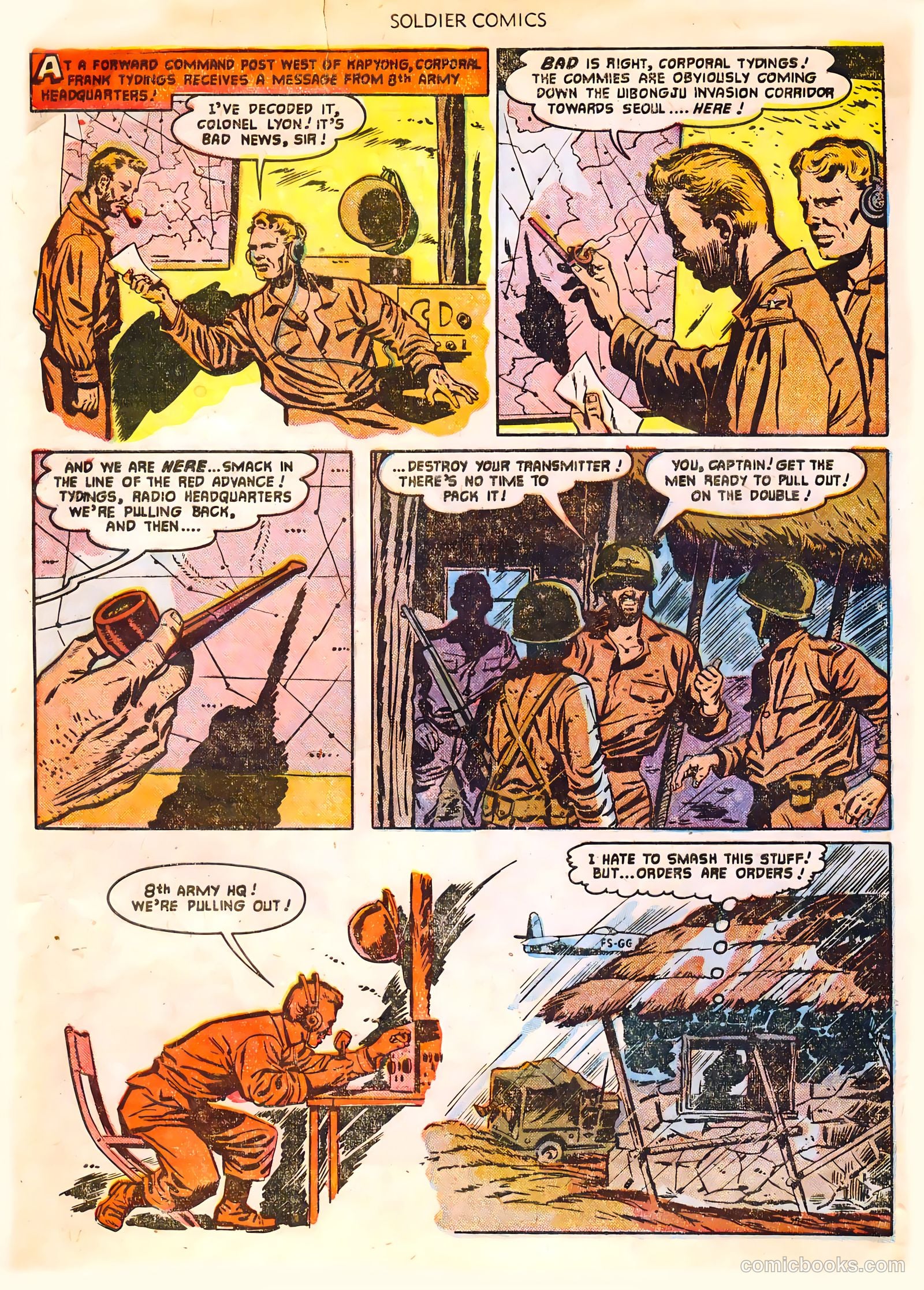 Soldier Comics #1 (1952) — page 4 of 37