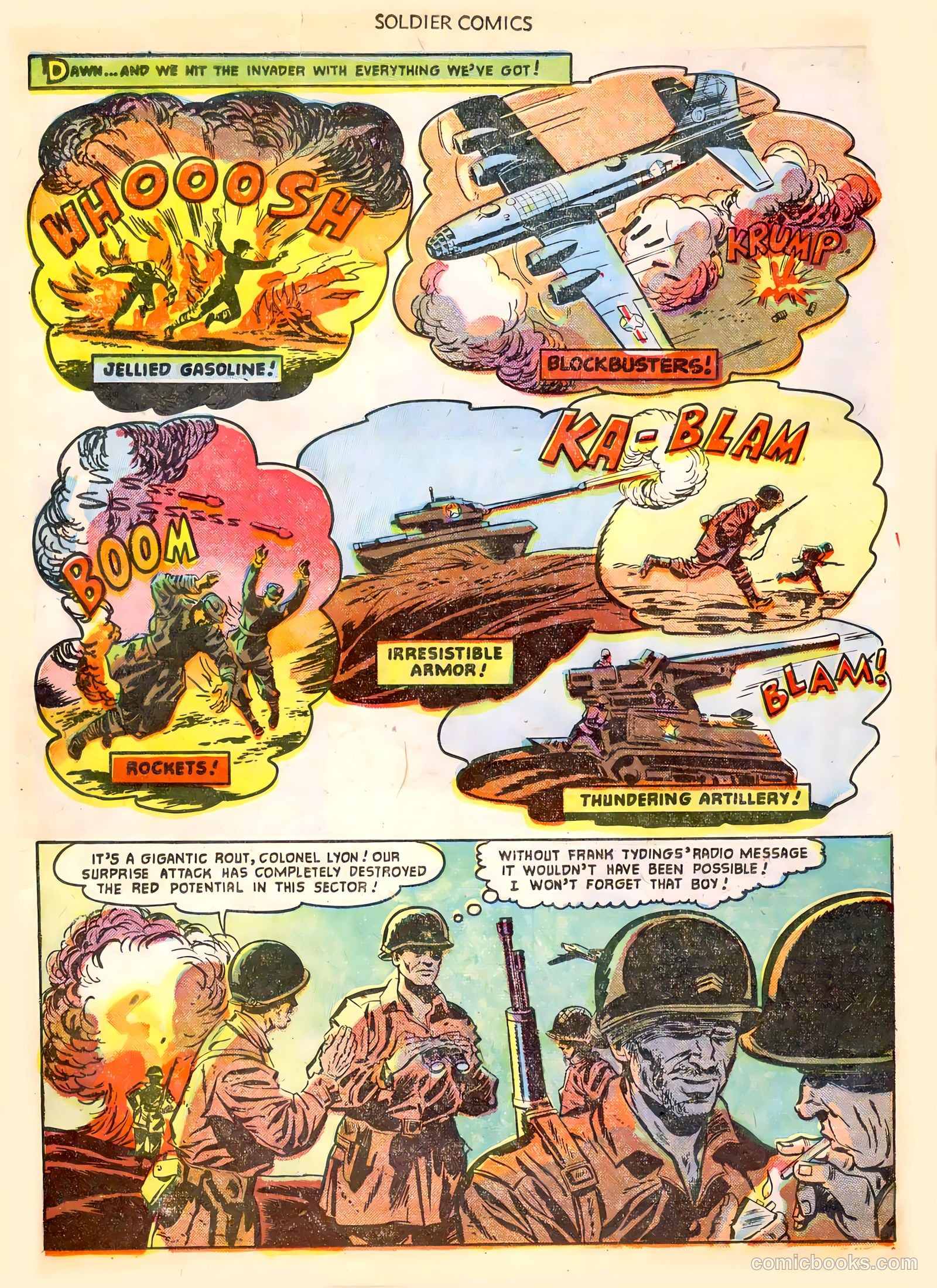 Soldier Comics #1 (1952) — page 12 of 37
