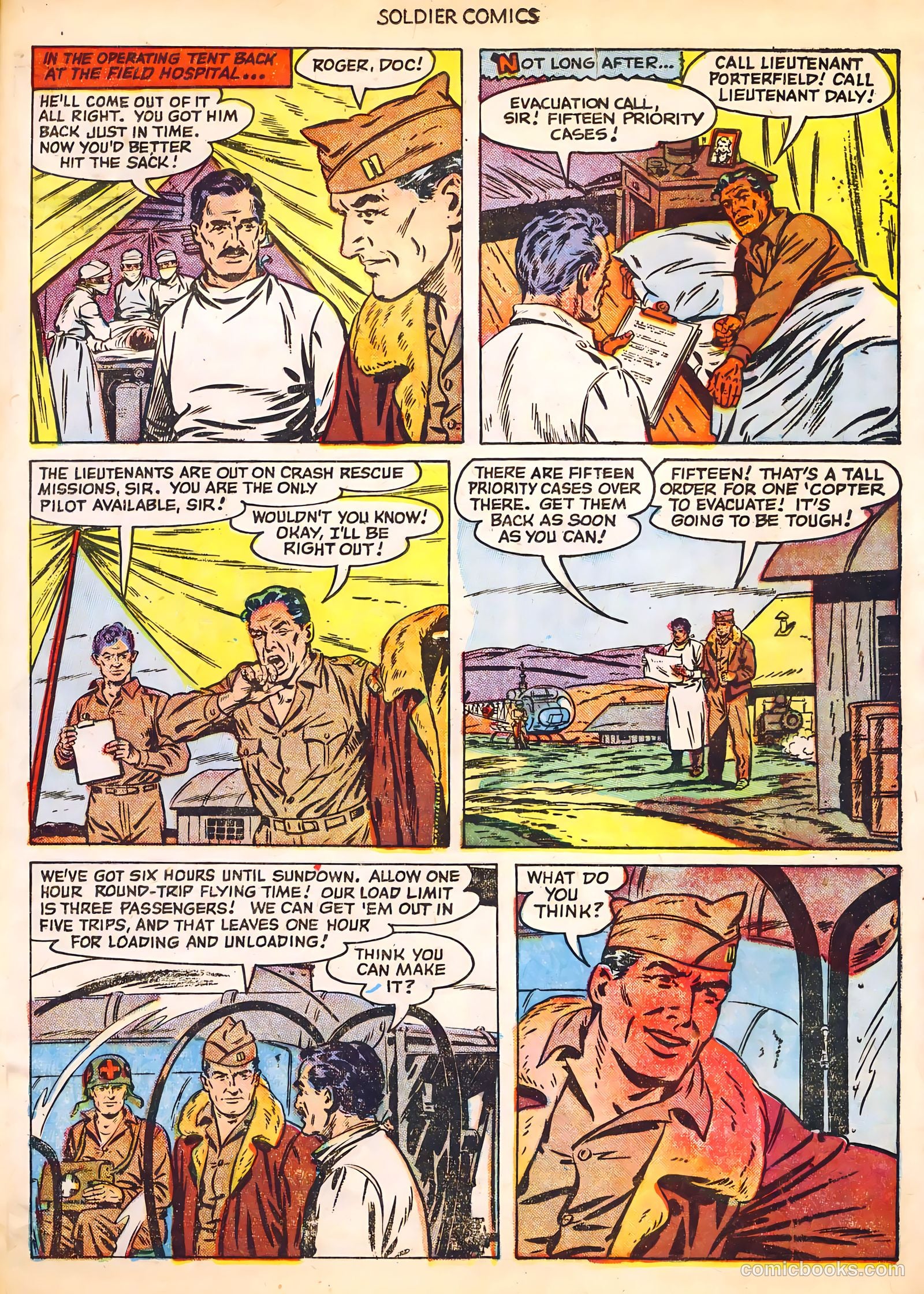 Soldier Comics #1 (1952) — page 22 of 37