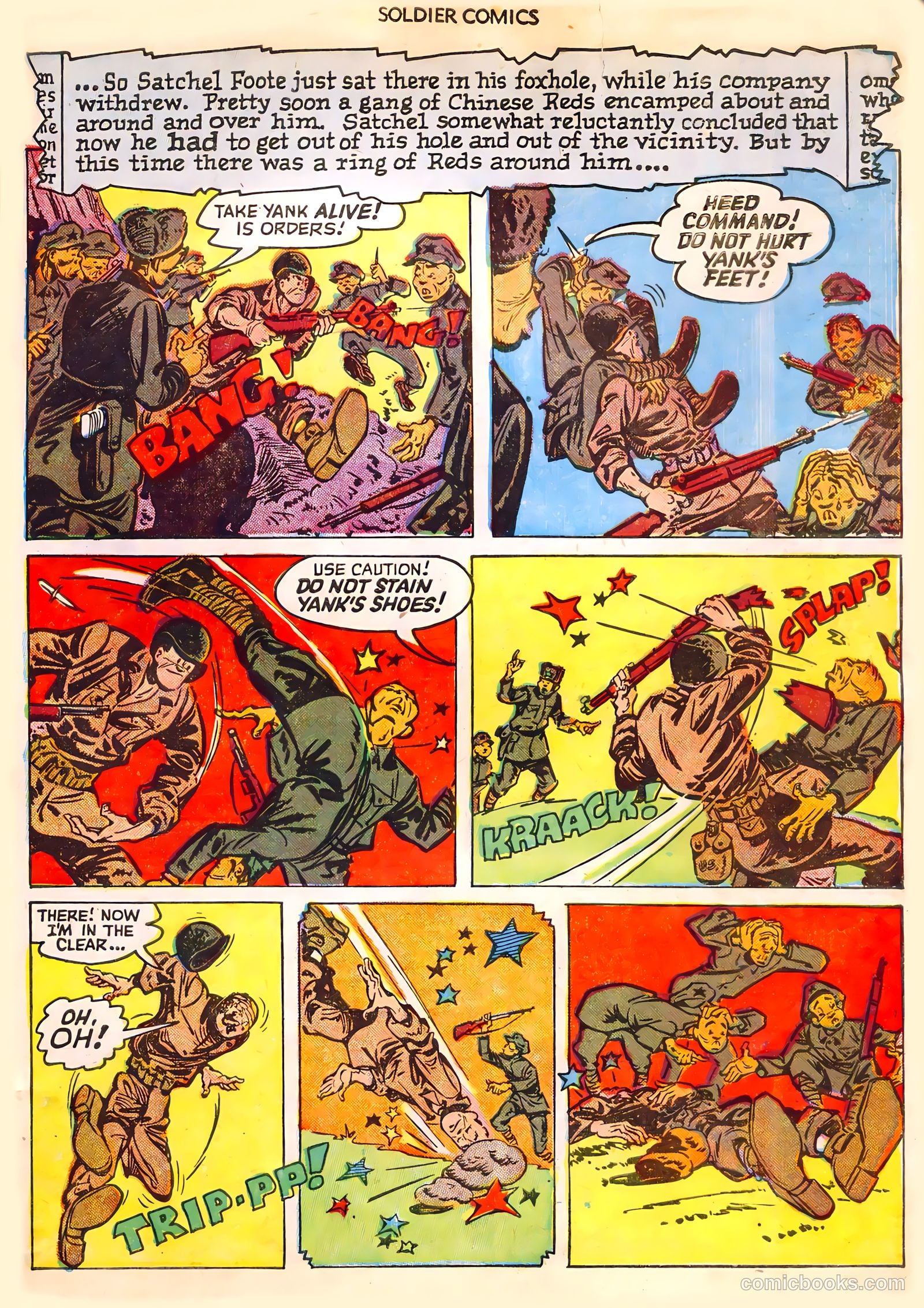 Soldier Comics #1 (1952) — page 32 of 37