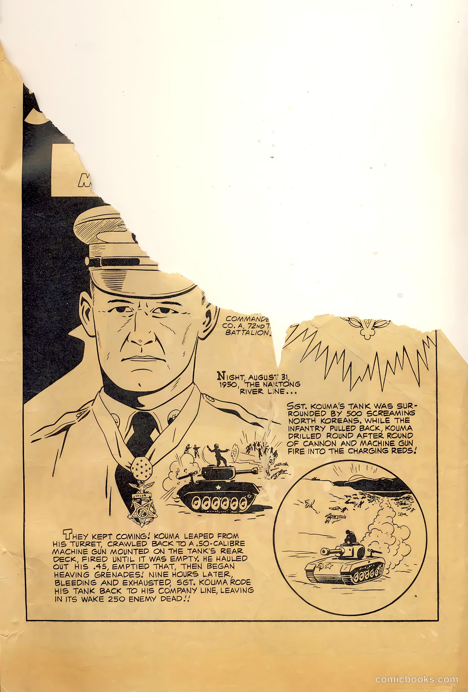 Soldier Comics #1 (1952) — page 36 of 37