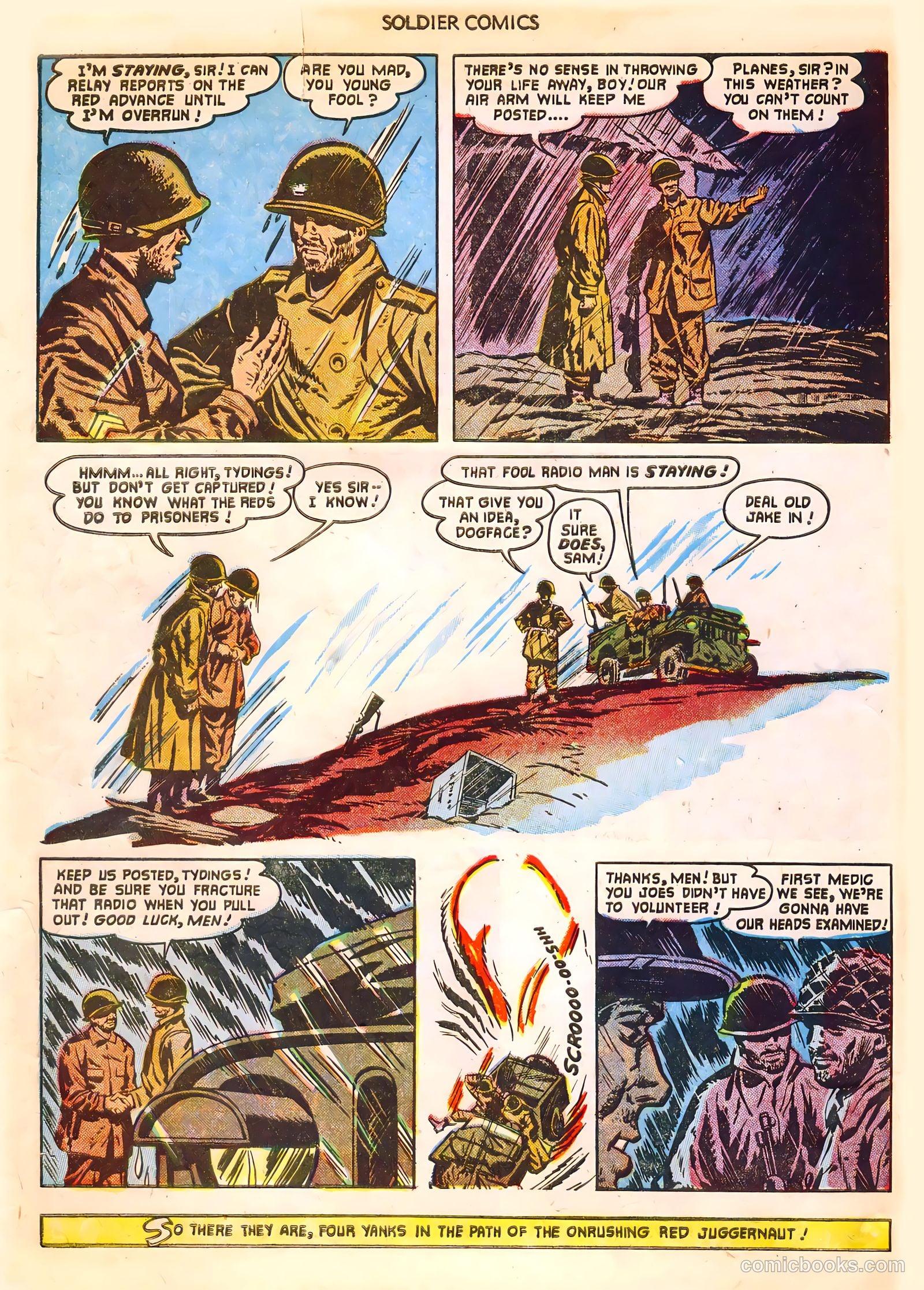 Soldier Comics #1 (1952) — page 6 of 37