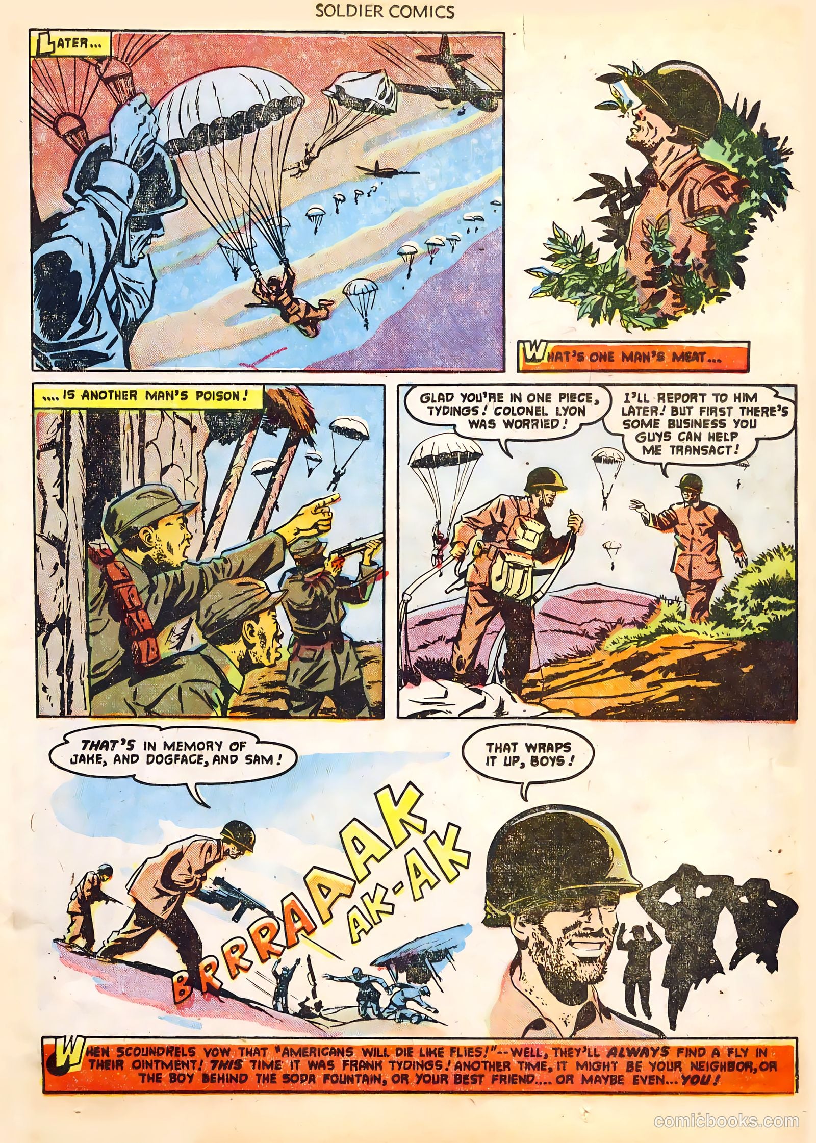 Soldier Comics #1 (1952) — page 13 of 37