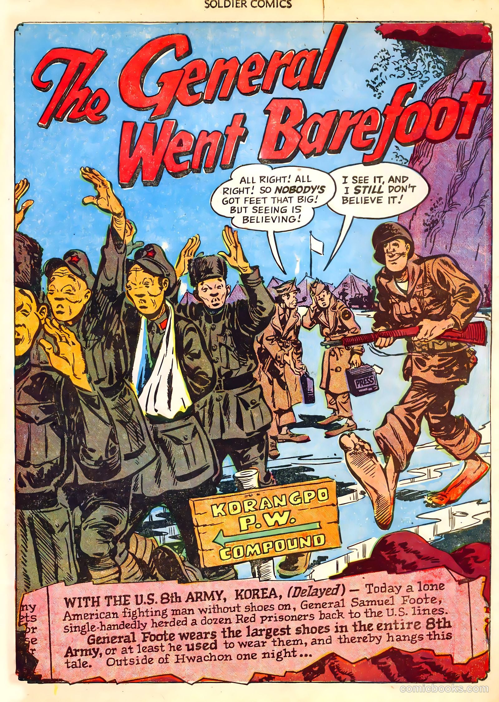 Soldier Comics #1 (1952) — page 28 of 37