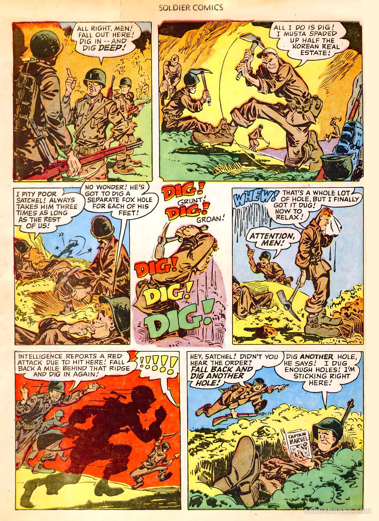 Soldier Comics #1 (1952) — page 31 of 37