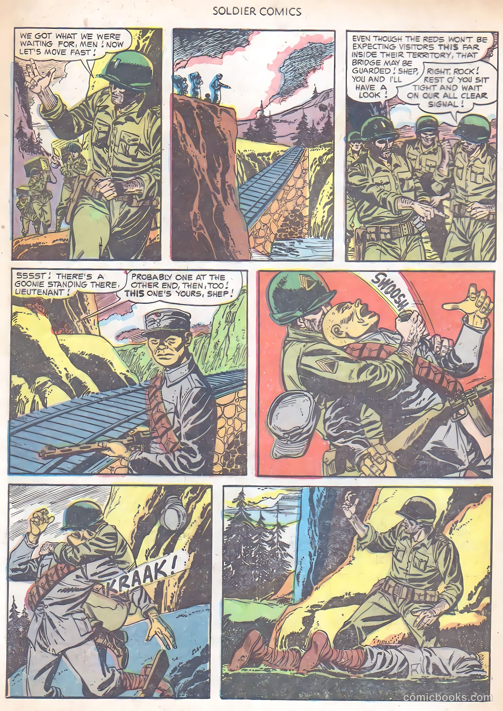 Soldier Comics #10 (1953) — page 4 of 36