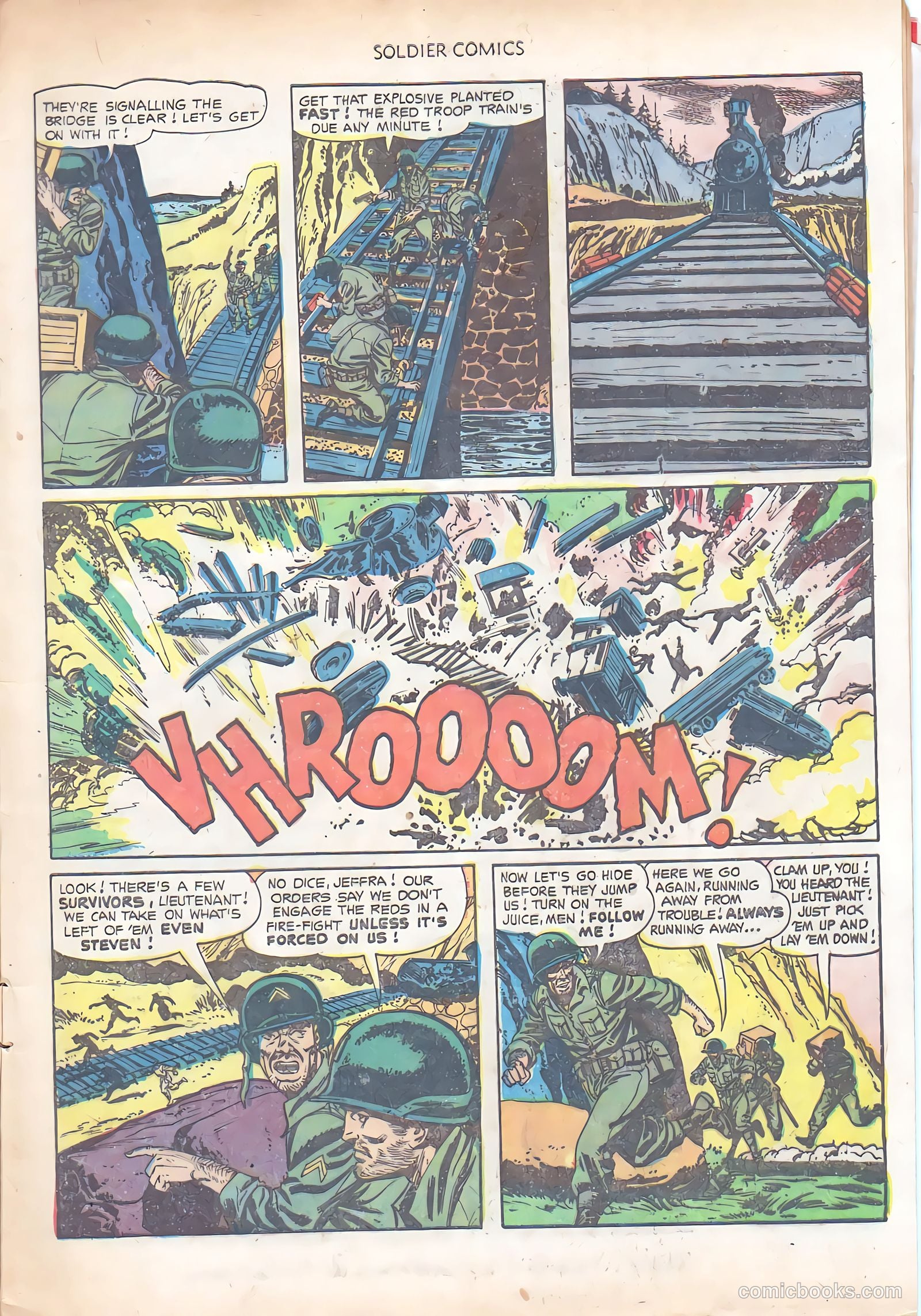 Soldier Comics #10 (1953) — page 5 of 36