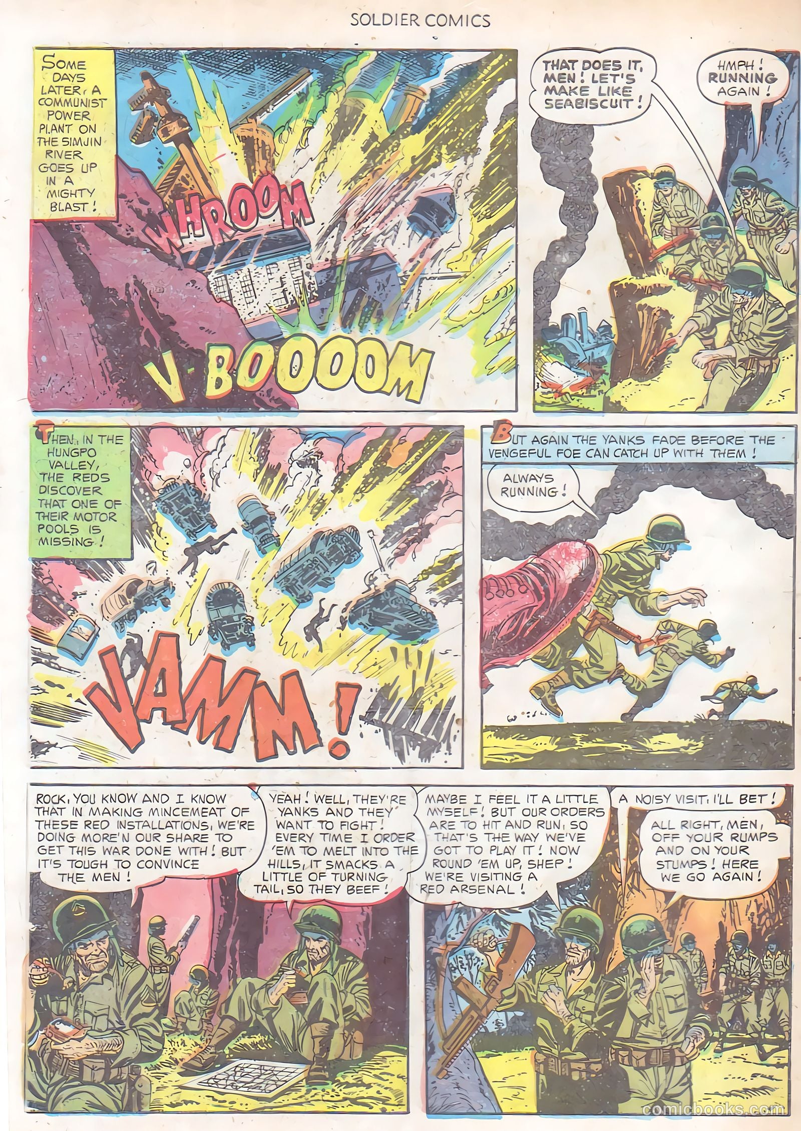 Soldier Comics #10 (1953) — page 6 of 36