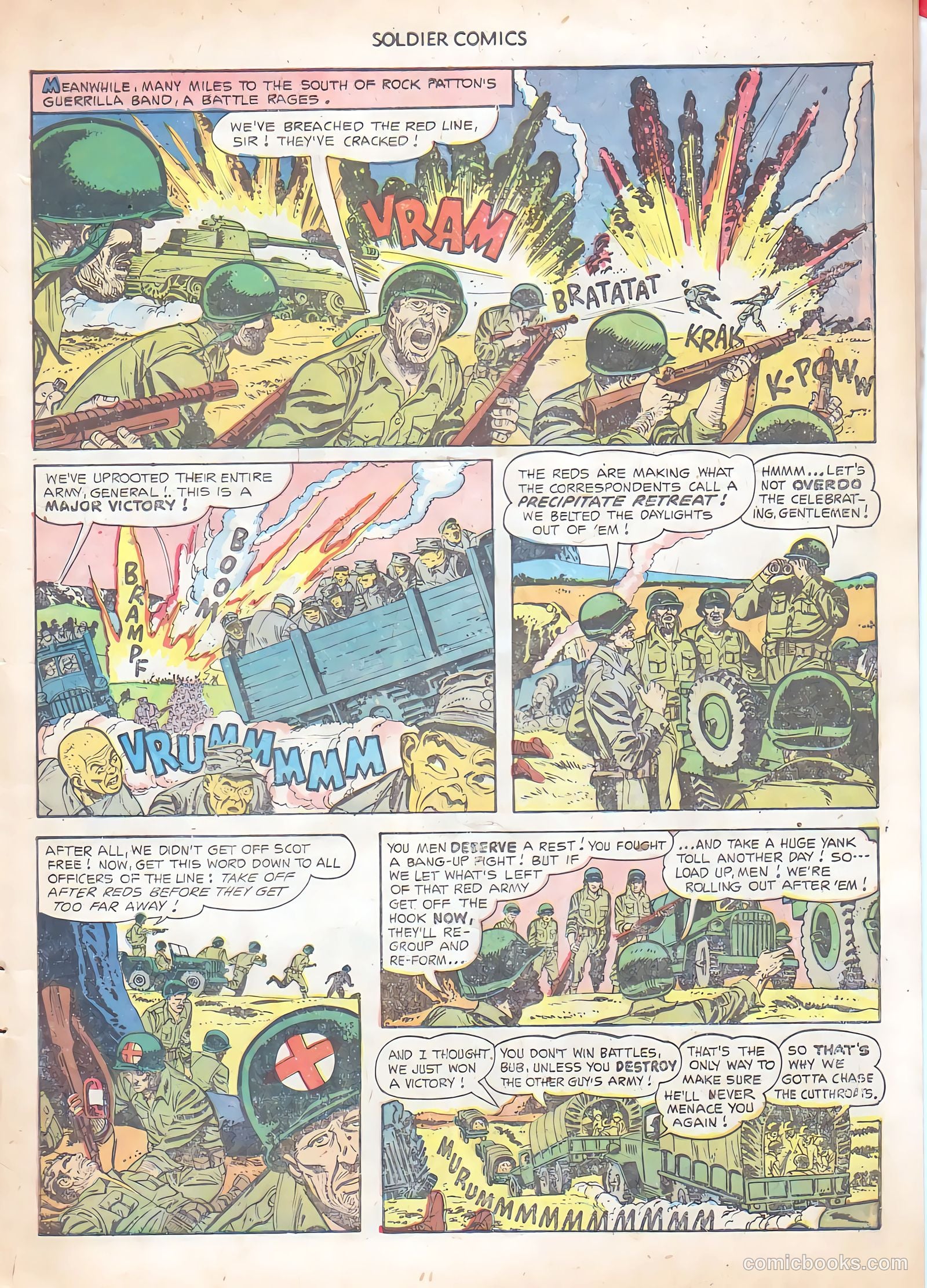Soldier Comics #10 (1953) — page 7 of 36