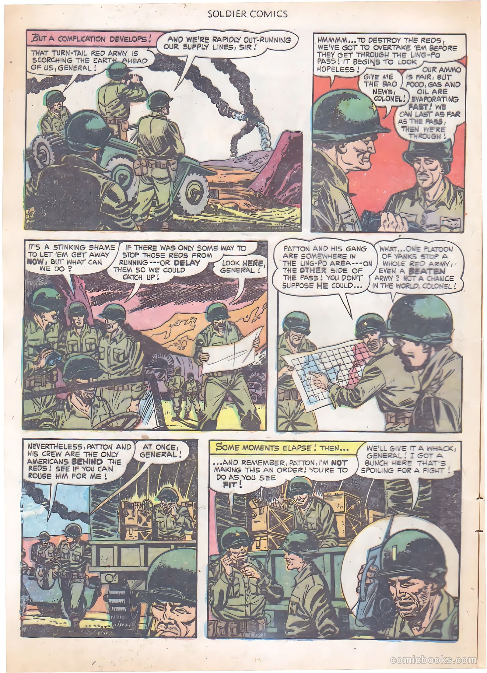Soldier Comics #10 (1953) — page 8 of 36