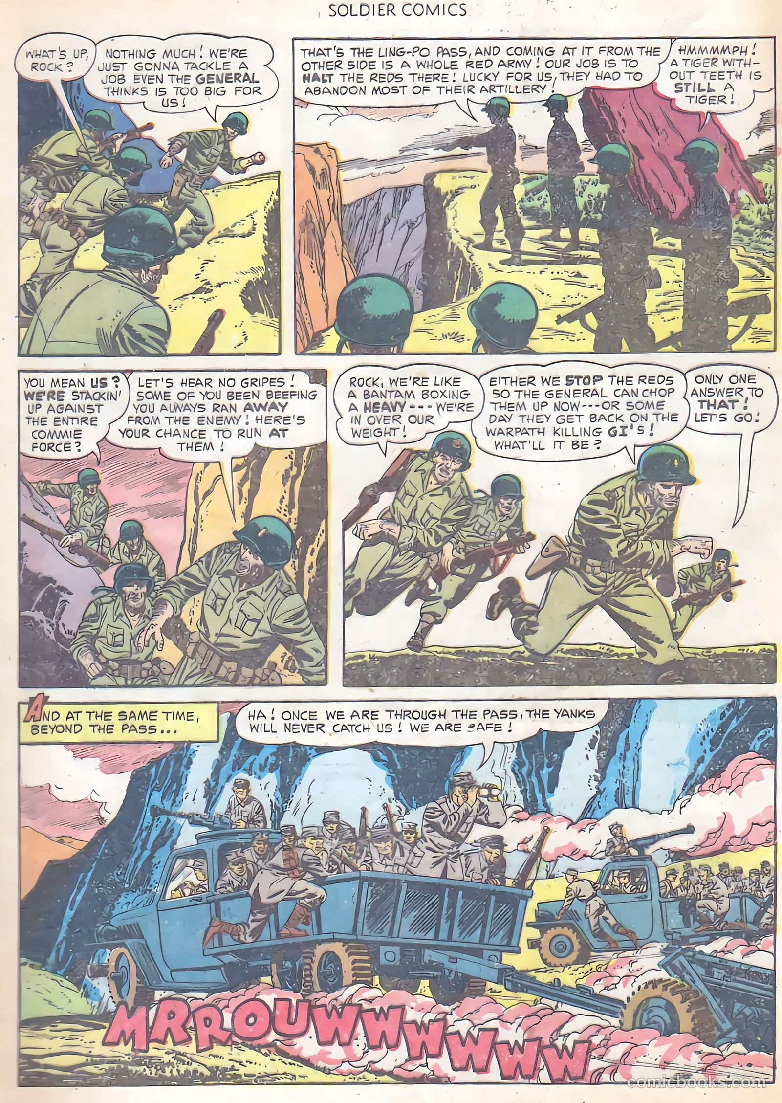 Soldier Comics #10 (1953) — page 9 of 36