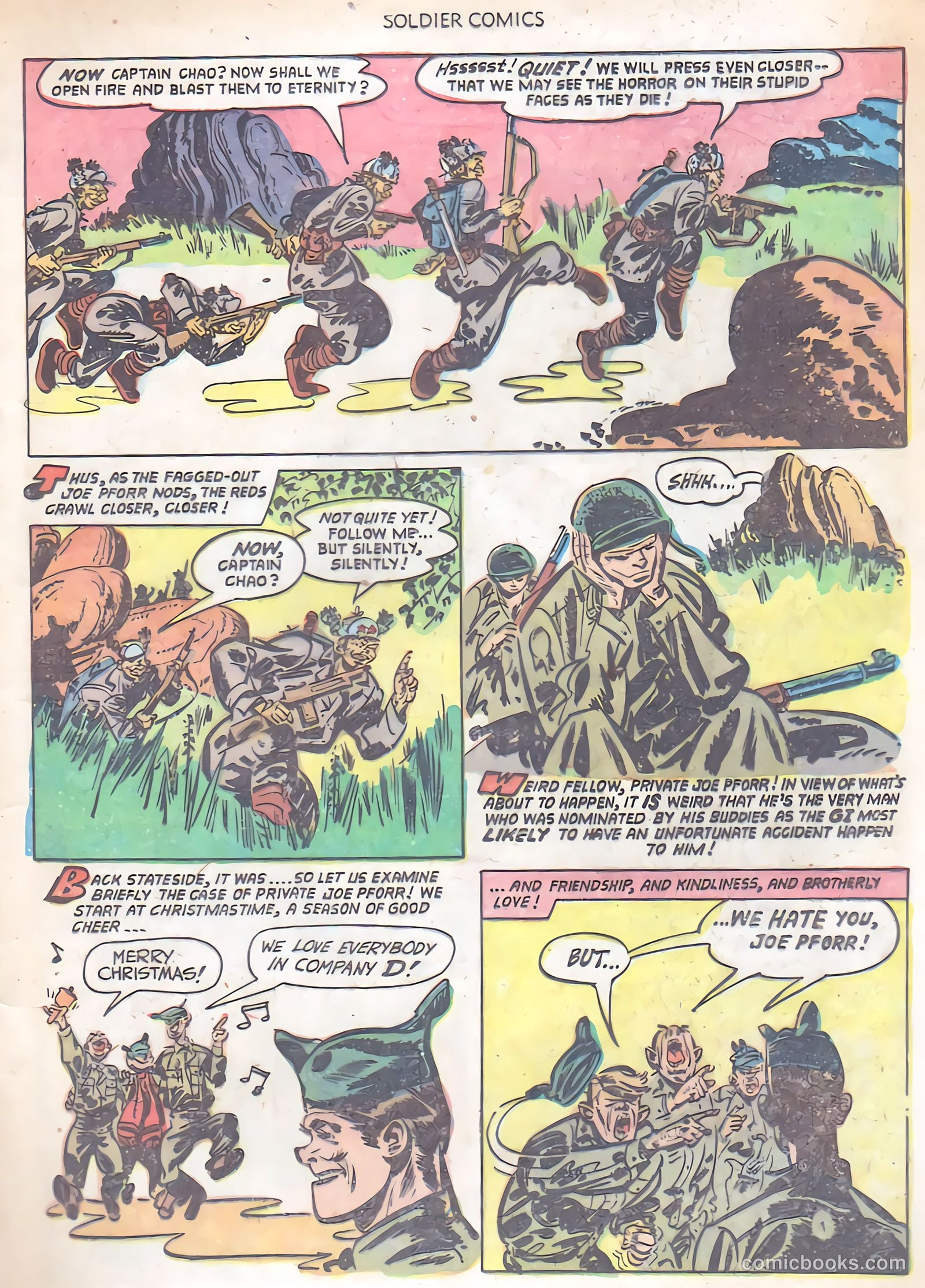 Soldier Comics #10 (1953) — page 13 of 36