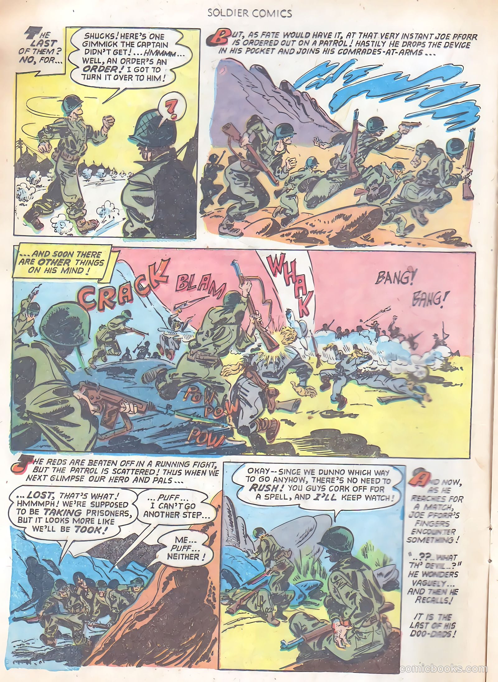 Soldier Comics #10 (1953) — page 16 of 36