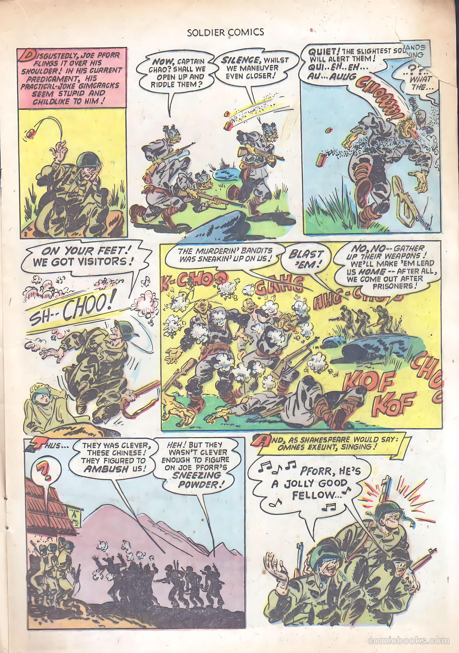 Soldier Comics #10 (1953) — page 17 of 36