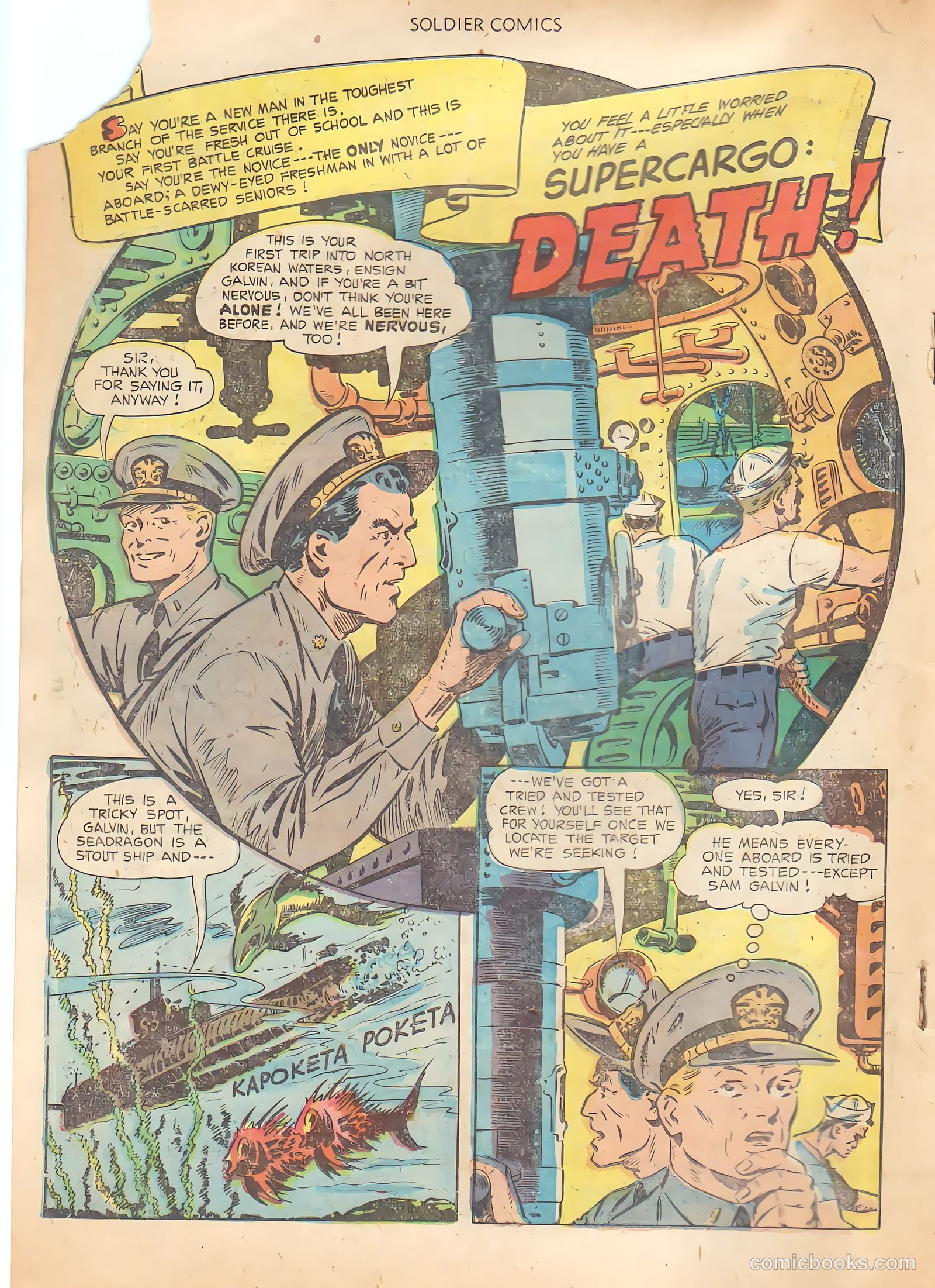 Soldier Comics #10 (1953) — page 18 of 36