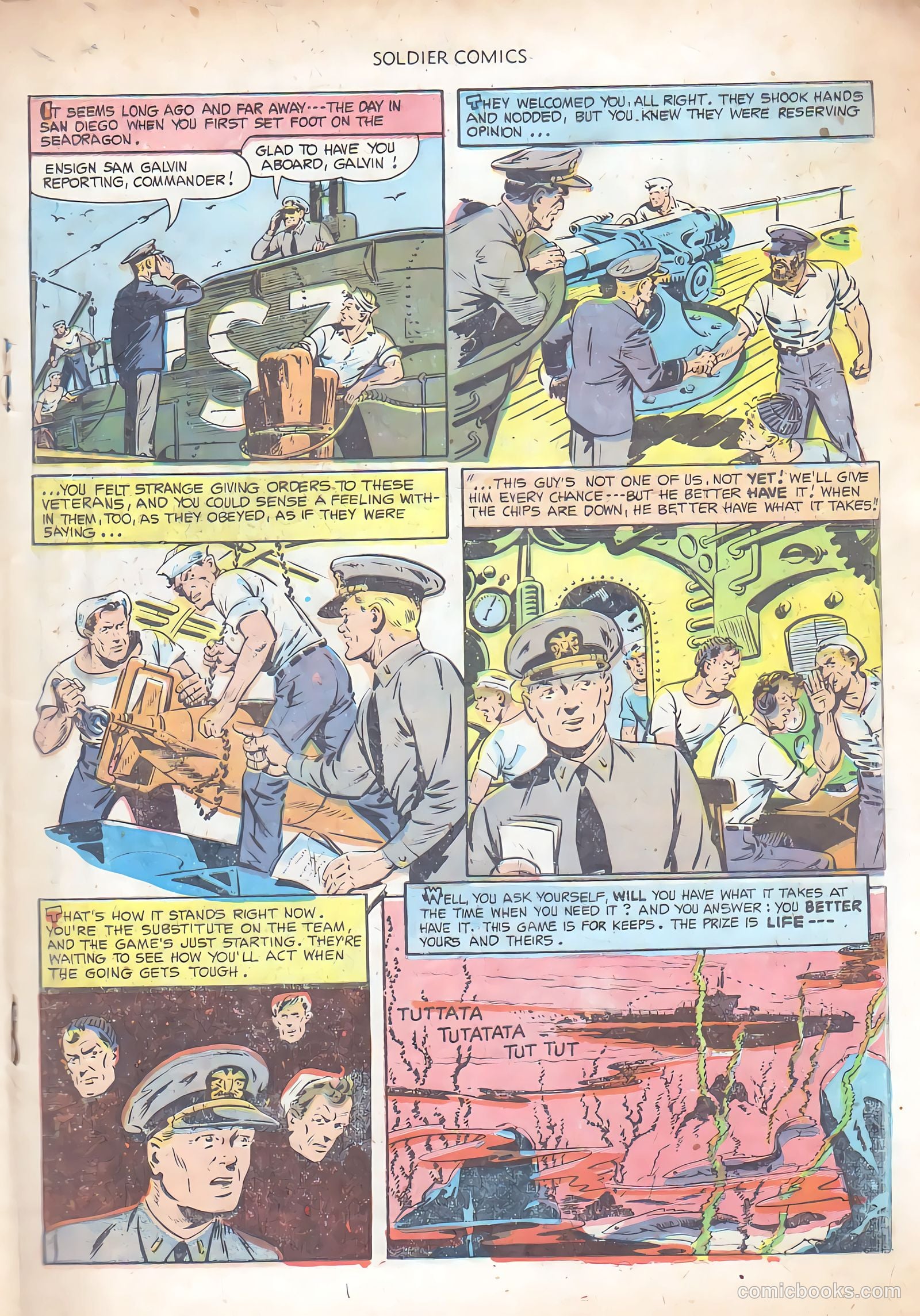 Soldier Comics #10 (1953) — page 19 of 36