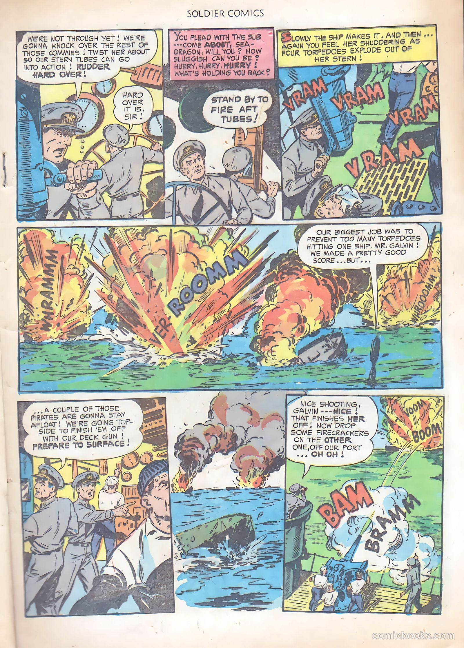 Soldier Comics #10 (1953) — page 21 of 36