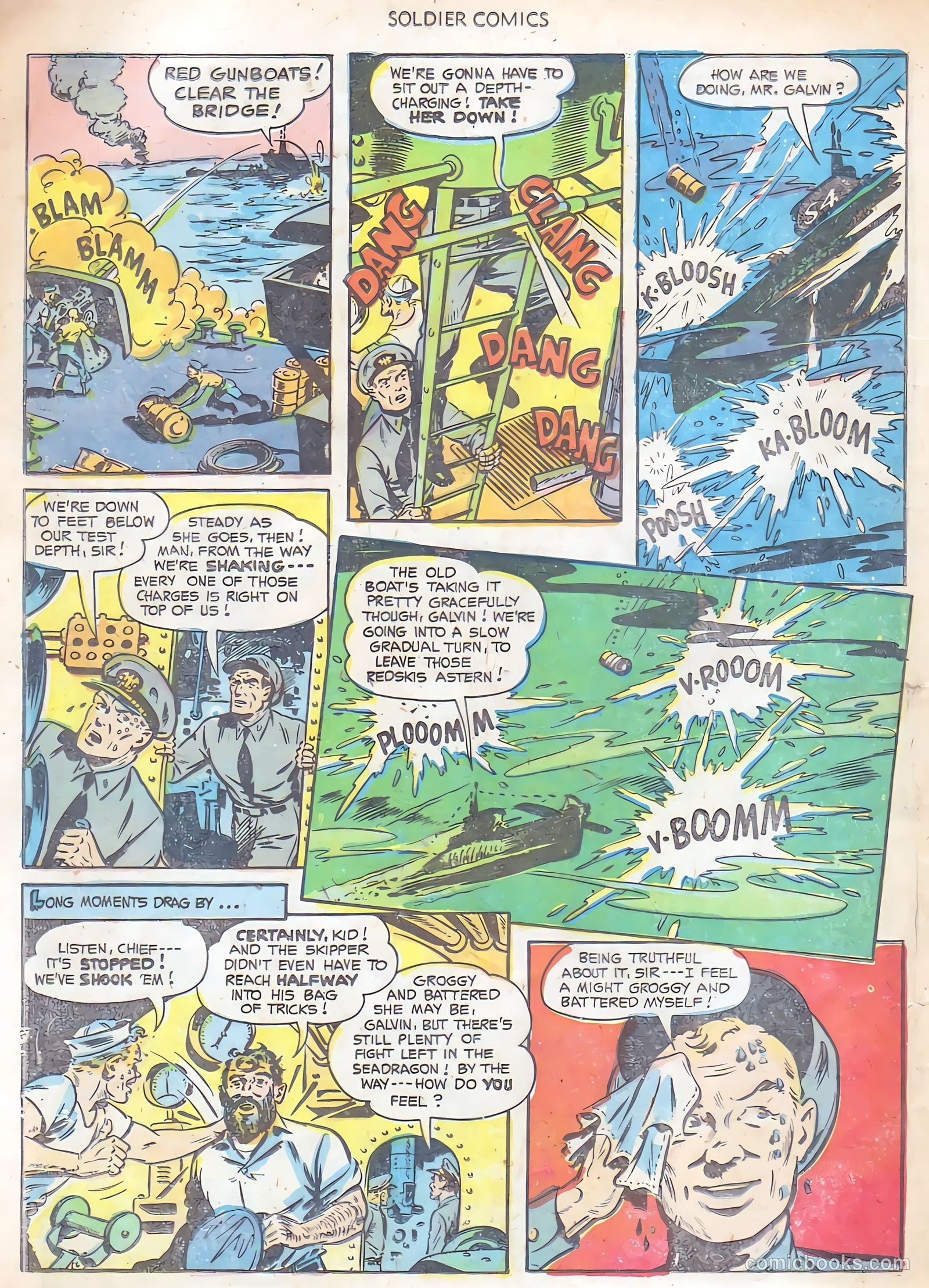 Soldier Comics #10 (1953) — page 22 of 36