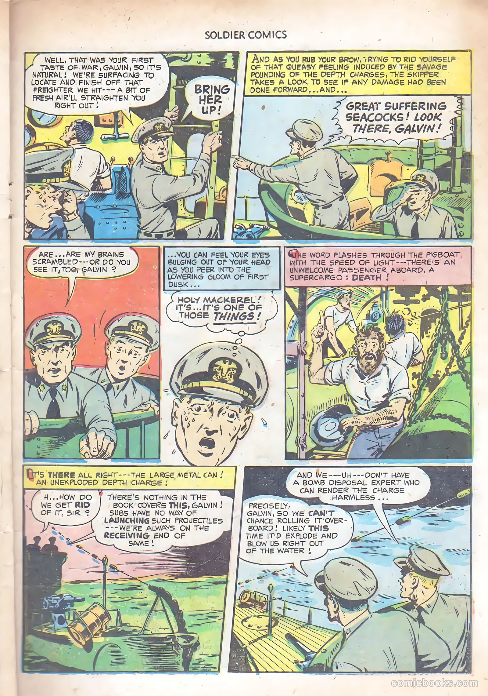 Soldier Comics #10 (1953) — page 23 of 36