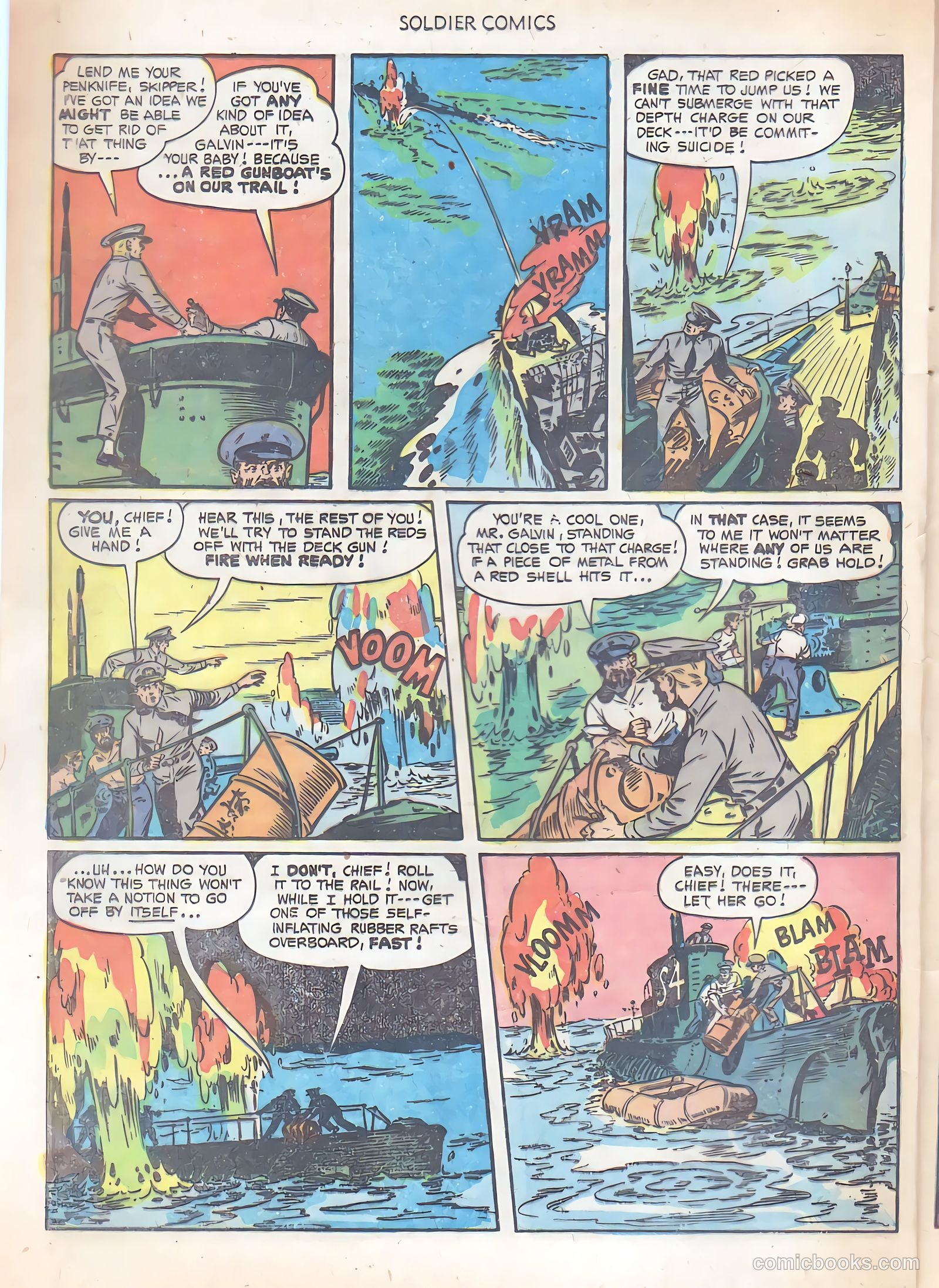 Soldier Comics #10 (1953) — page 24 of 36