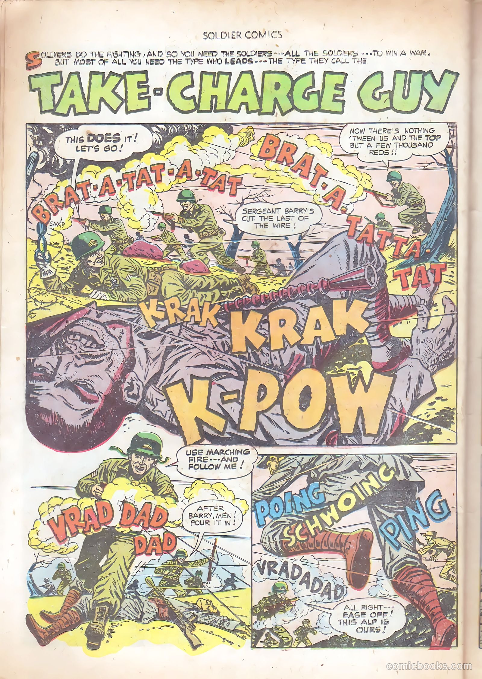 Soldier Comics #10 (1953) — page 26 of 36