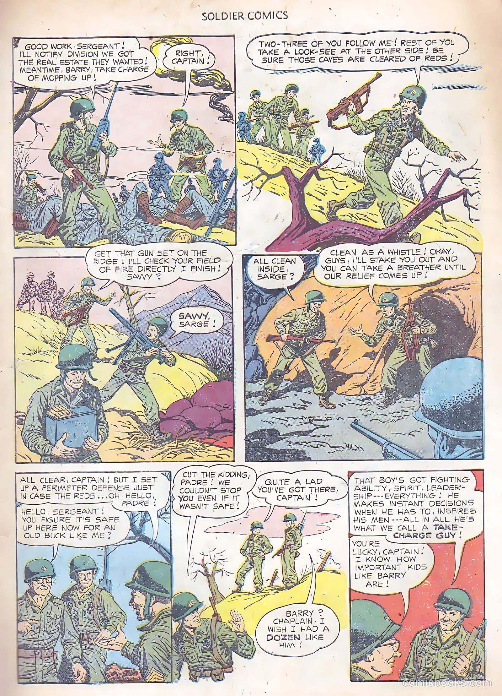 Soldier Comics #10 (1953) — page 27 of 36