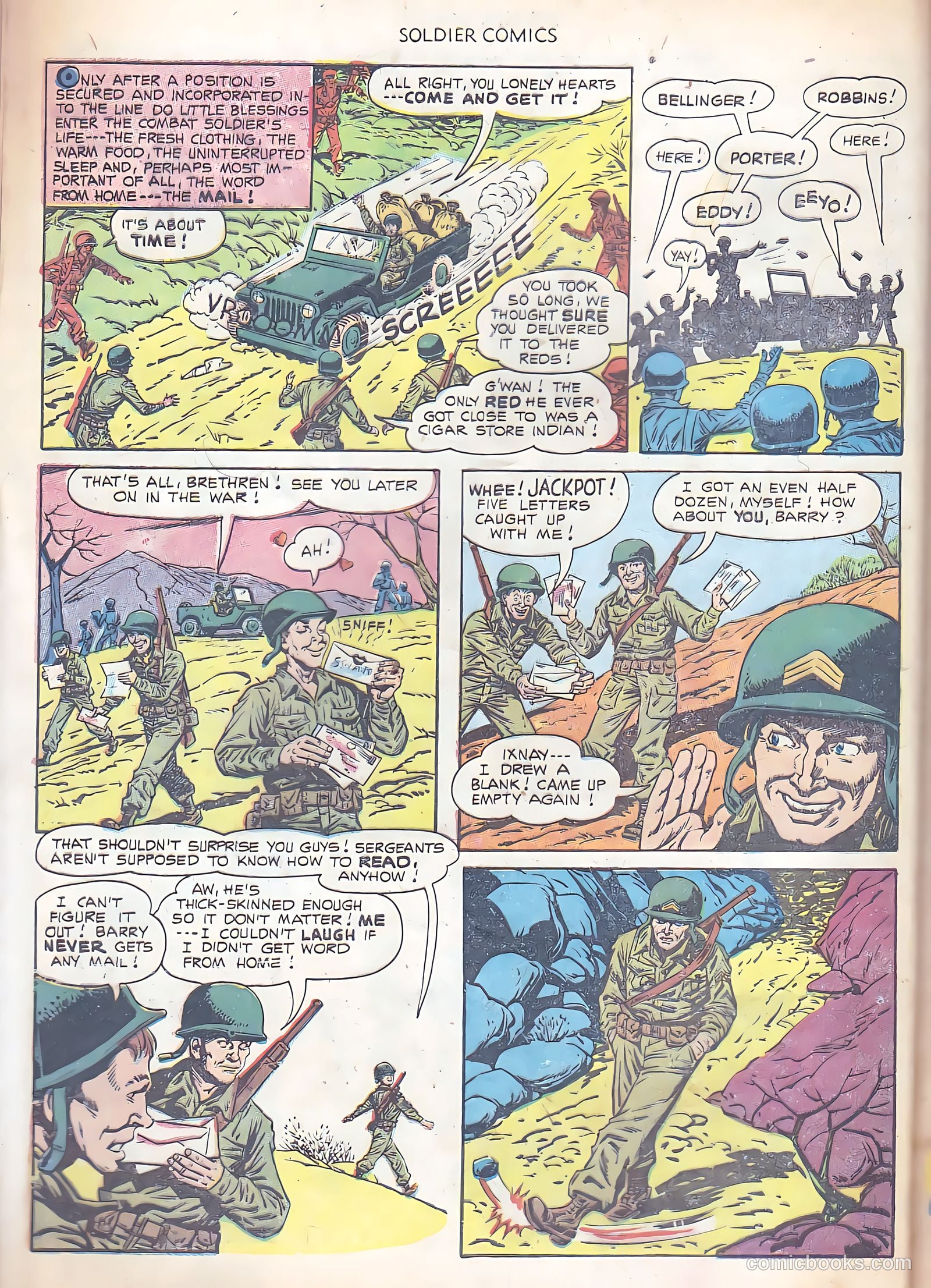 Soldier Comics #10 (1953) — page 28 of 36