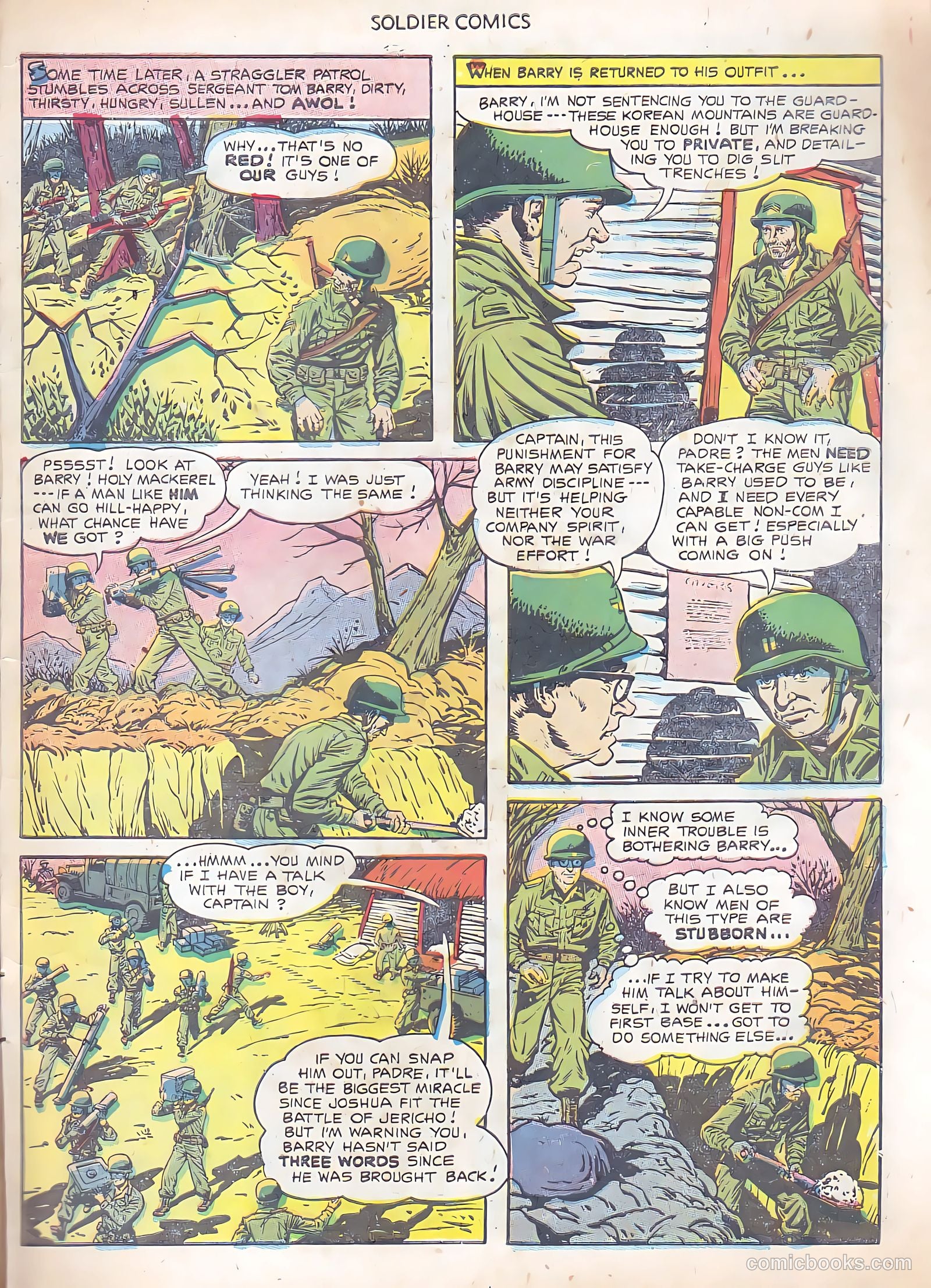 Soldier Comics #10 (1953) — page 31 of 36