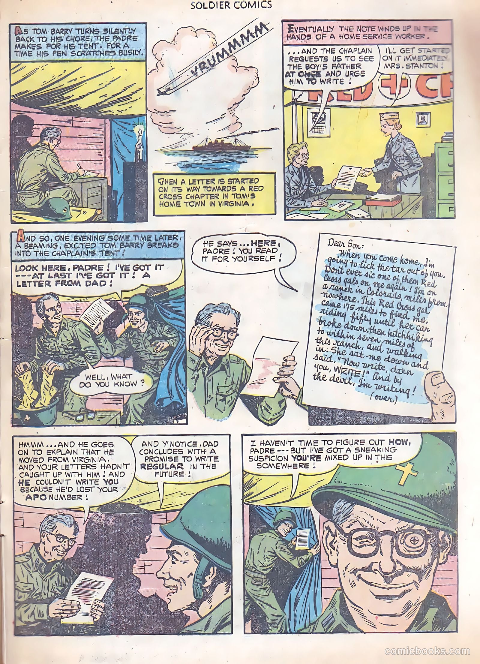 Soldier Comics #10 (1953) — page 33 of 36