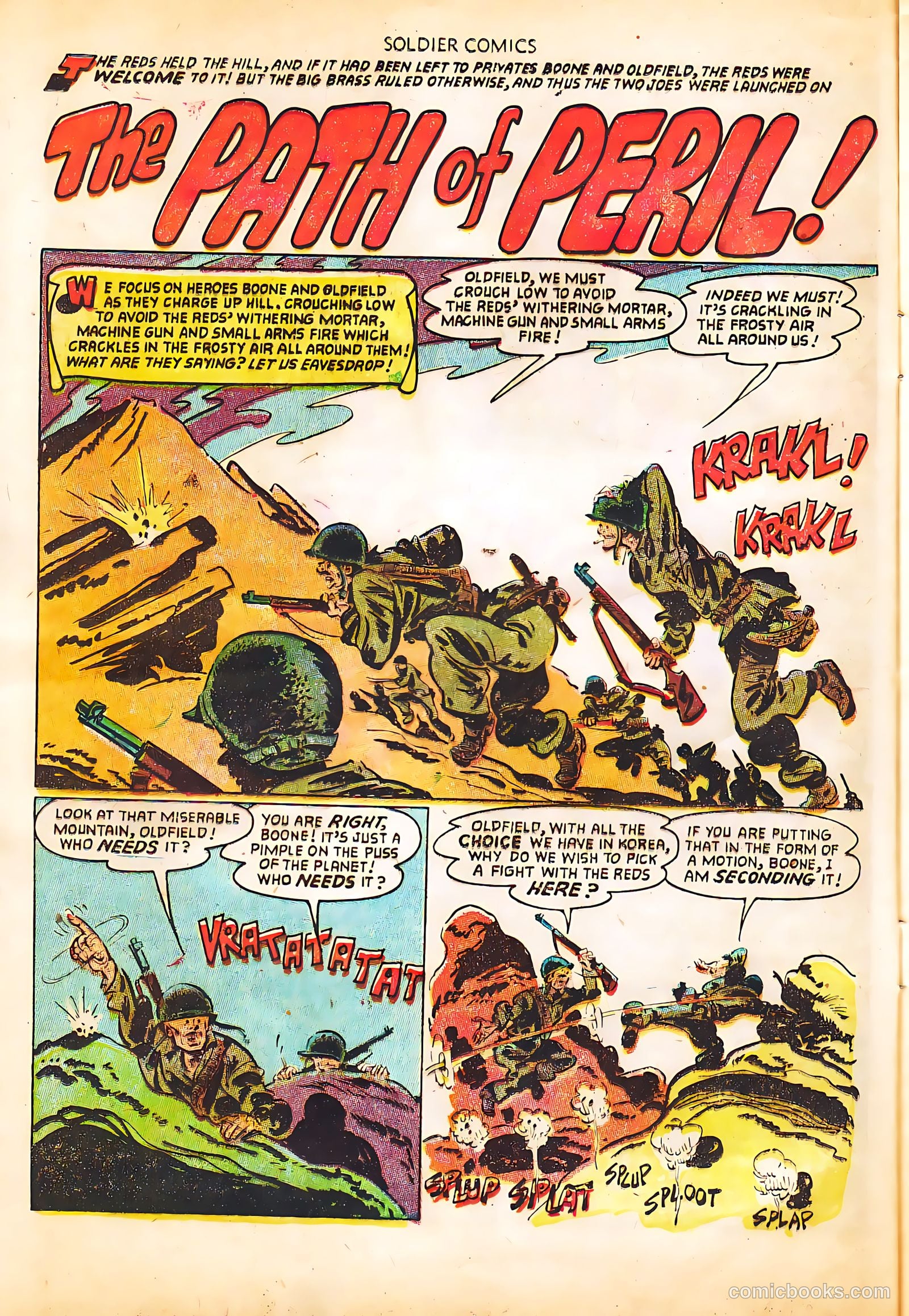 Soldier Comics #11 (1953) — page 12 of 36