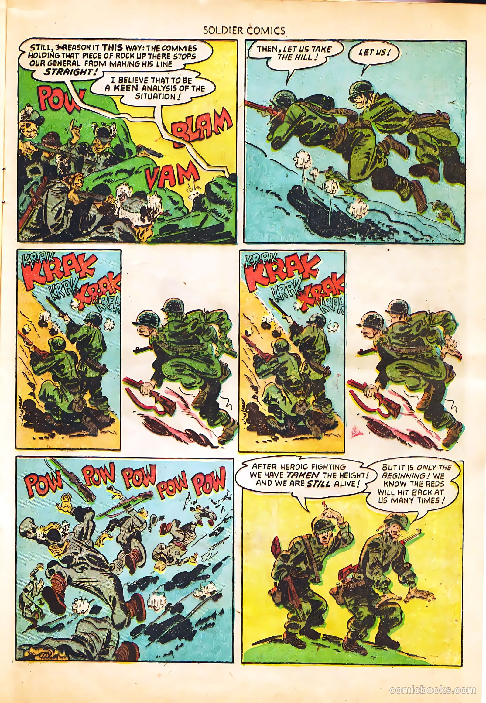 Soldier Comics #11 (1953) — page 13 of 36