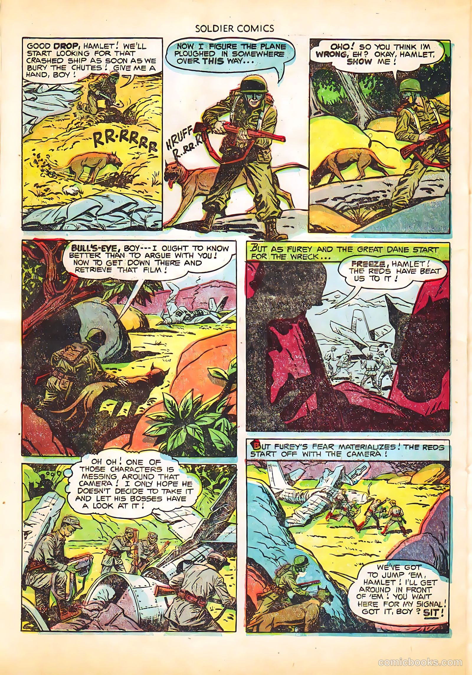 Soldier Comics #11 (1953) — page 22 of 36