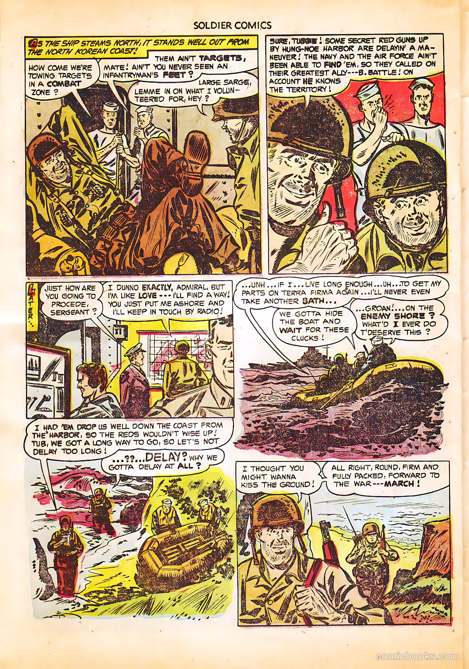 Soldier Comics #11 (1953) — page 30 of 36
