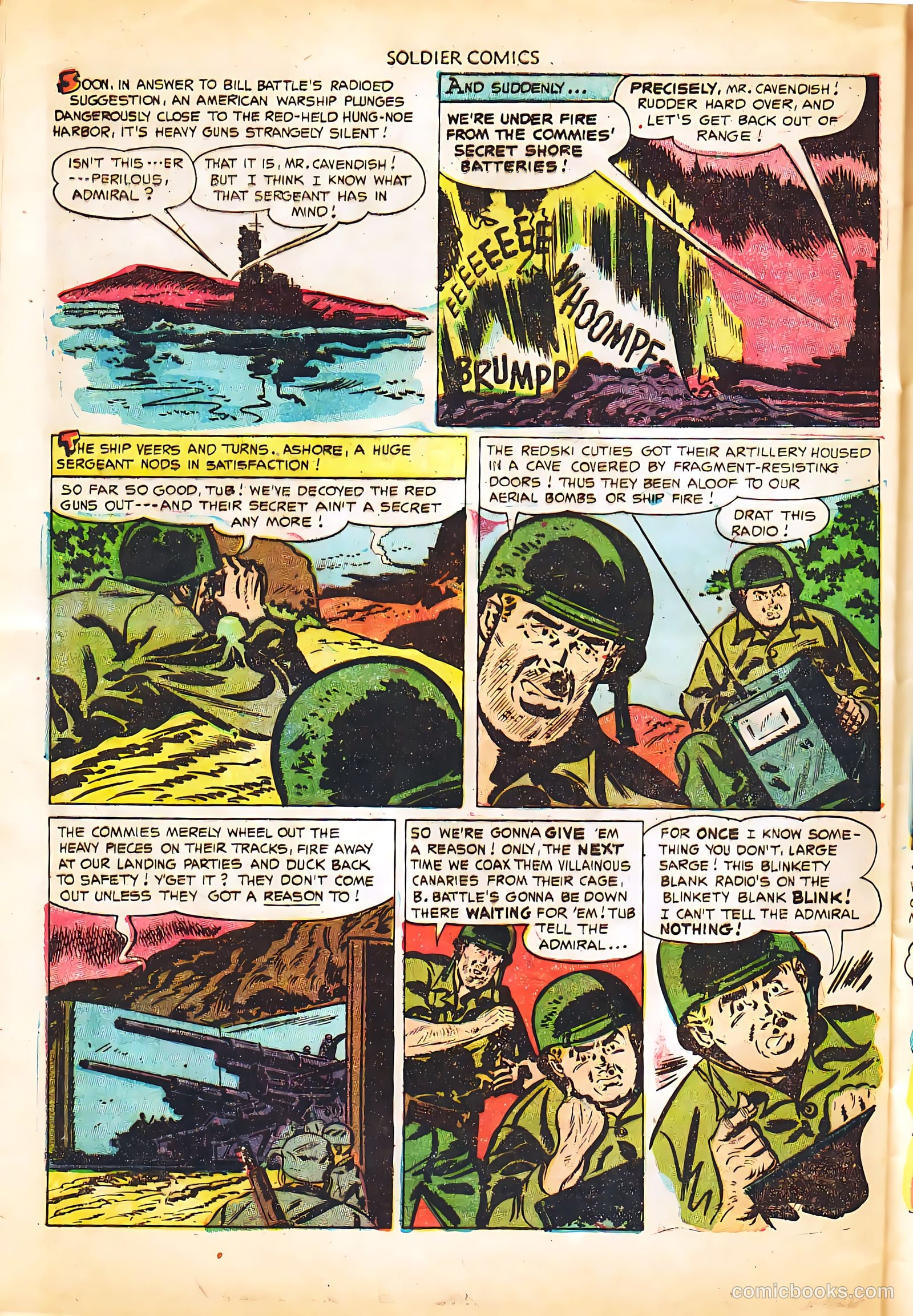 Soldier Comics #11 (1953) — page 32 of 36