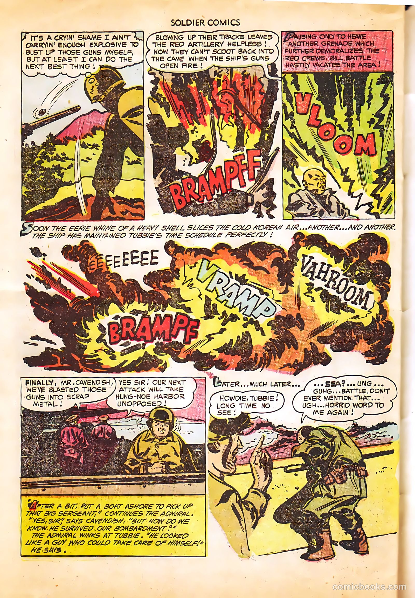 Soldier Comics #11 (1953) — page 34 of 36