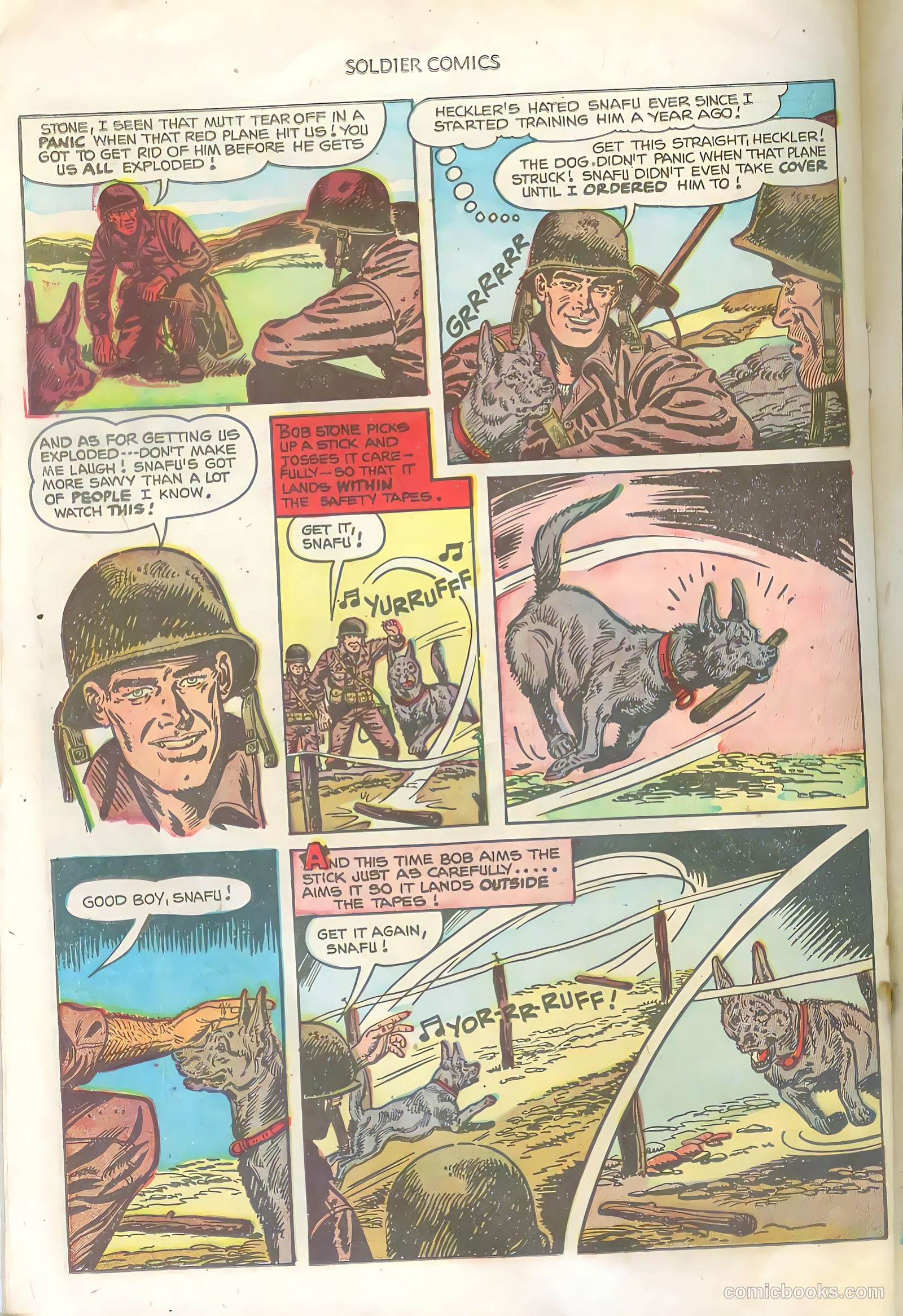 Soldier Comics #2 (1952) — page 22 of 36