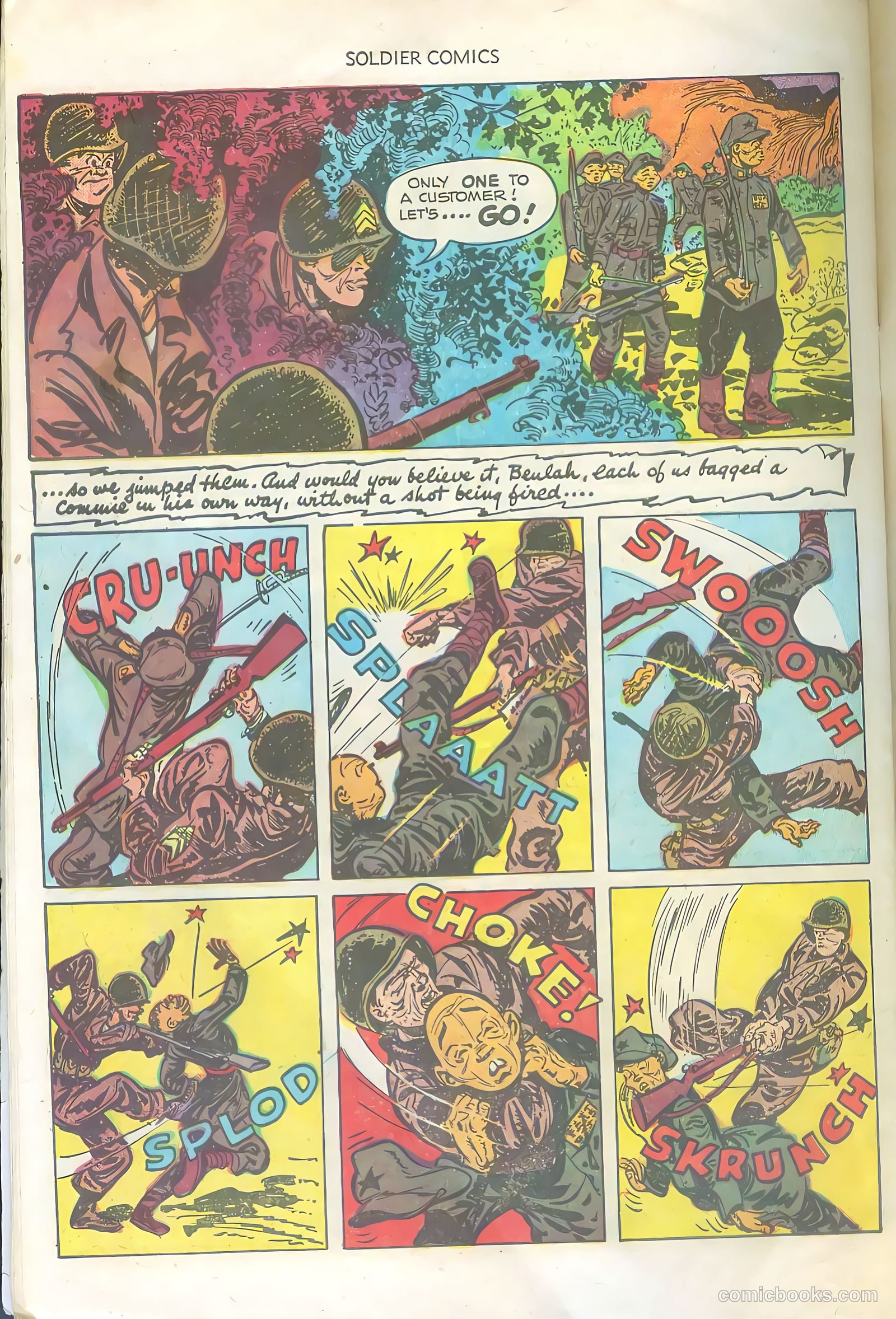 Soldier Comics #2 (1952) — page 30 of 36
