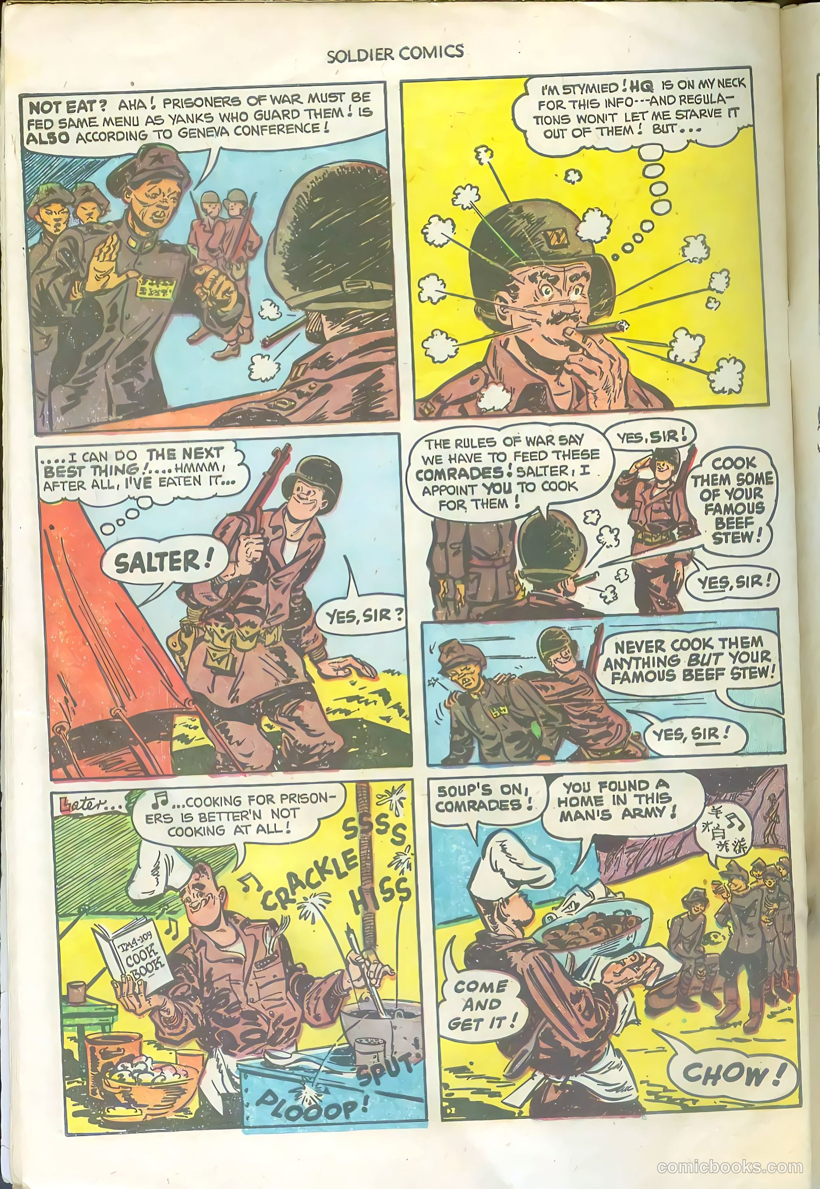 Soldier Comics #2 (1952) — page 32 of 36