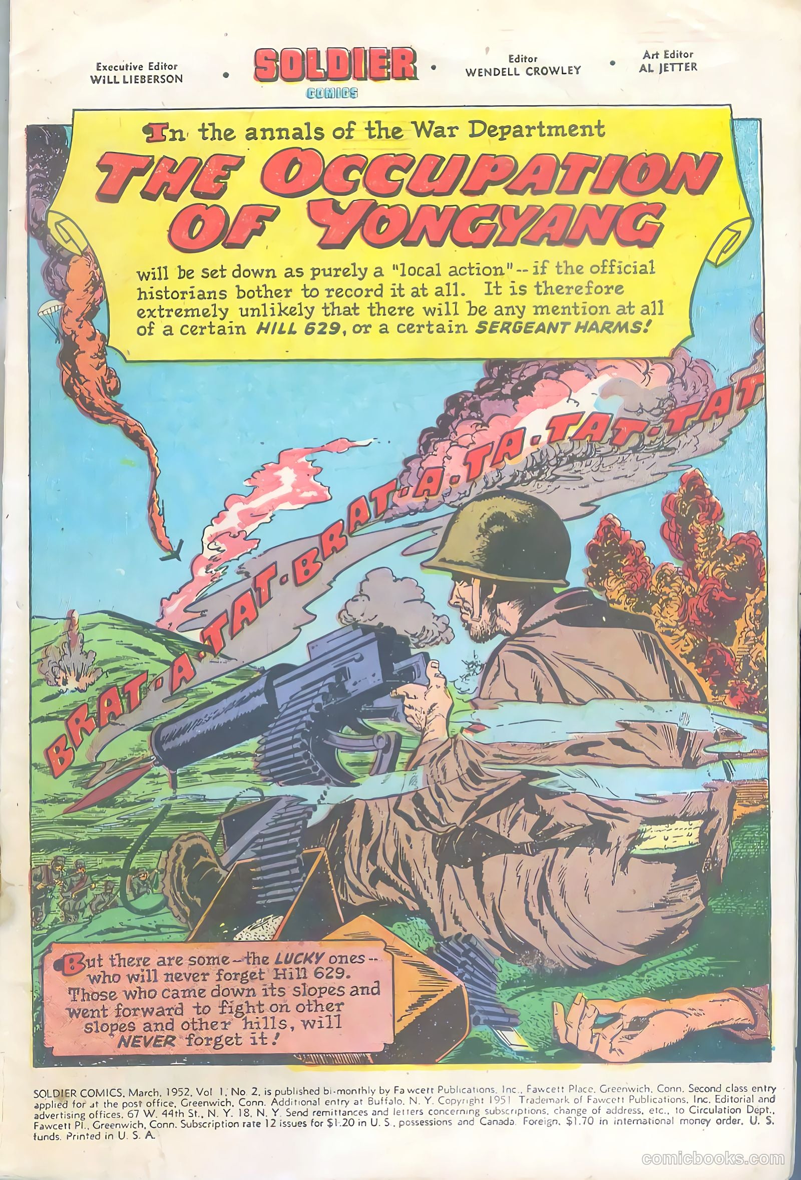 Soldier Comics #2 (1952) — page 3 of 36