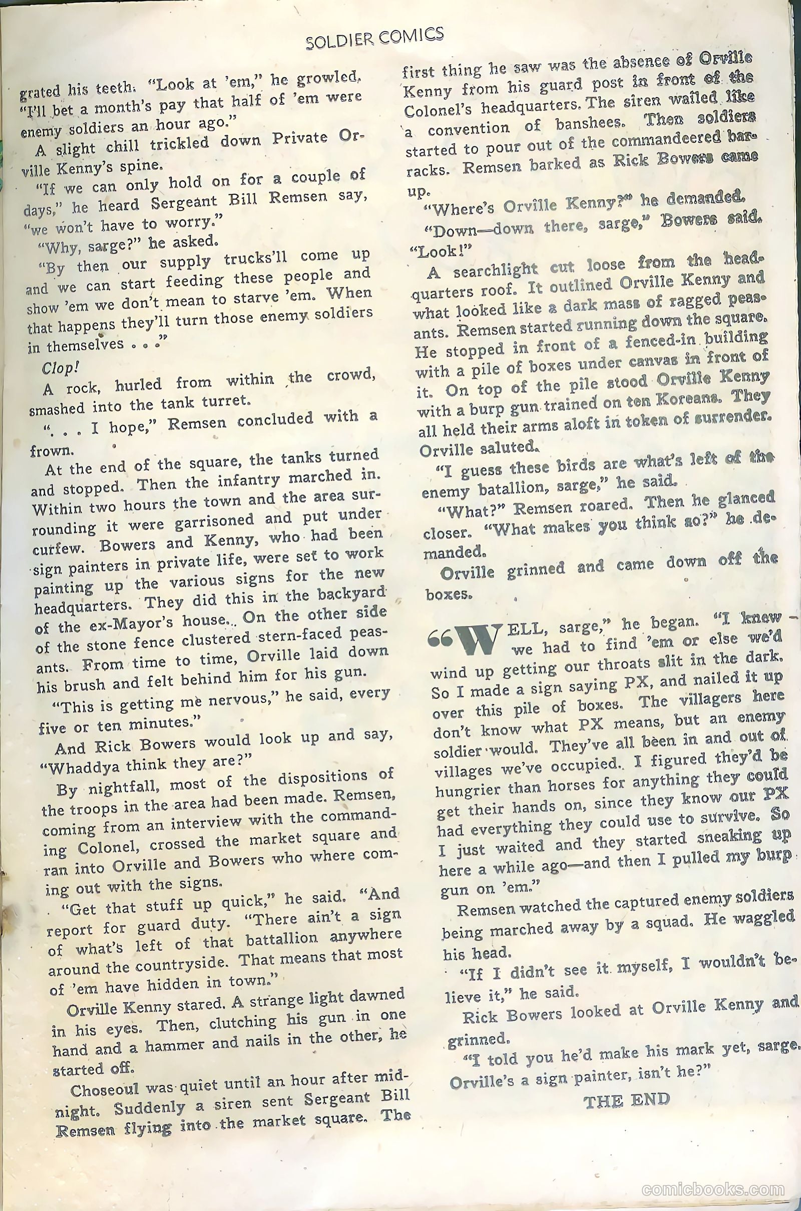 Soldier Comics #2 (1952) — page 15 of 36