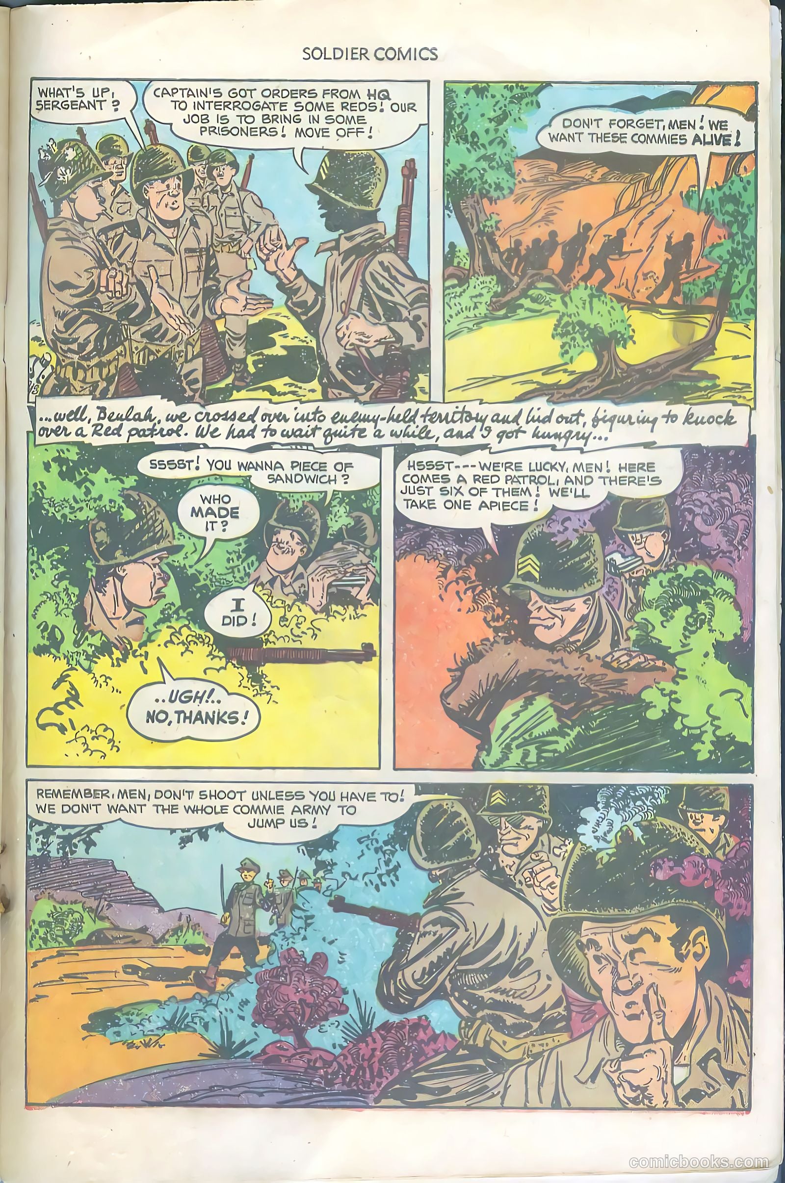 Soldier Comics #2 (1952) — page 29 of 36