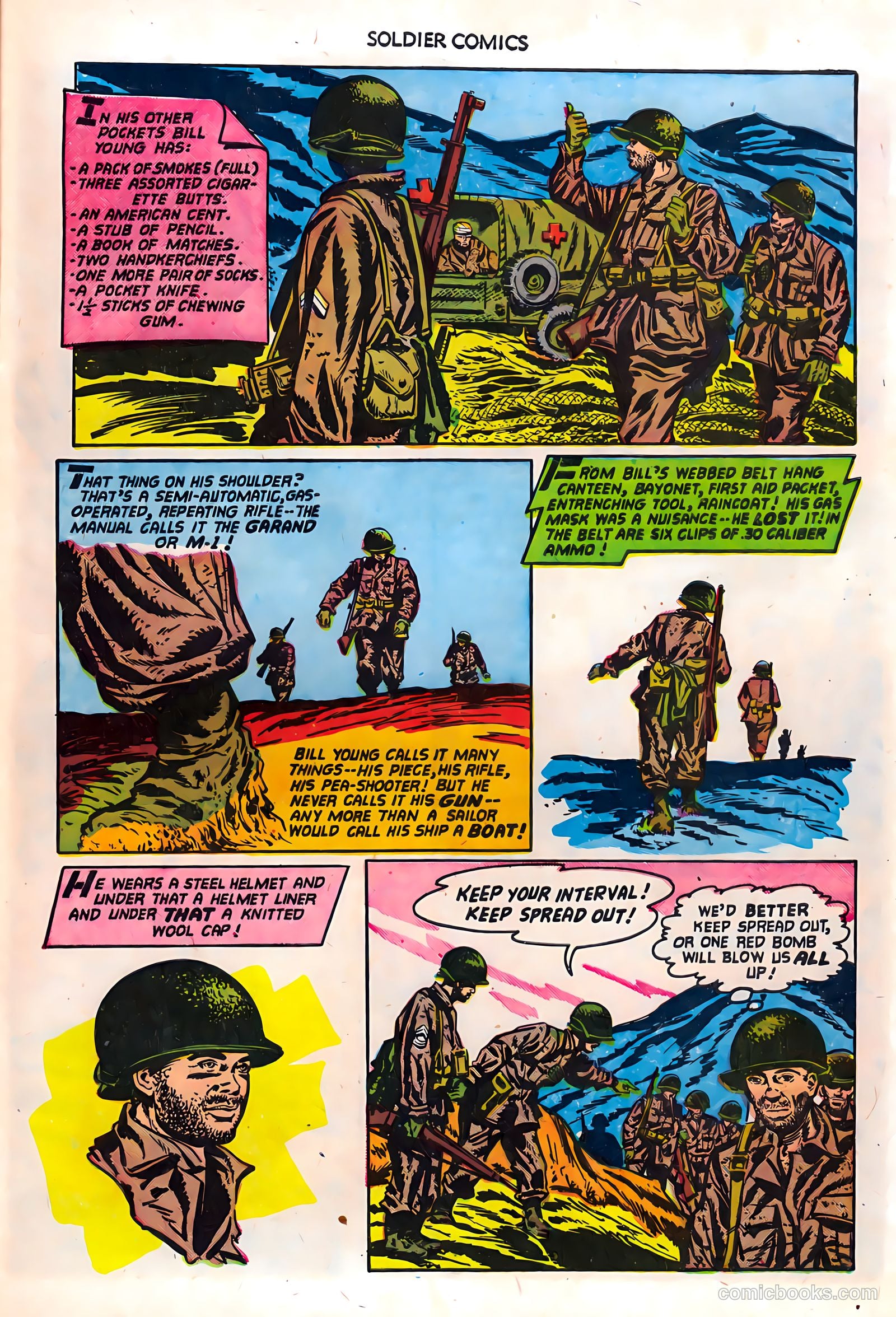 Soldier Comics #3 (1952) — page 5 of 37